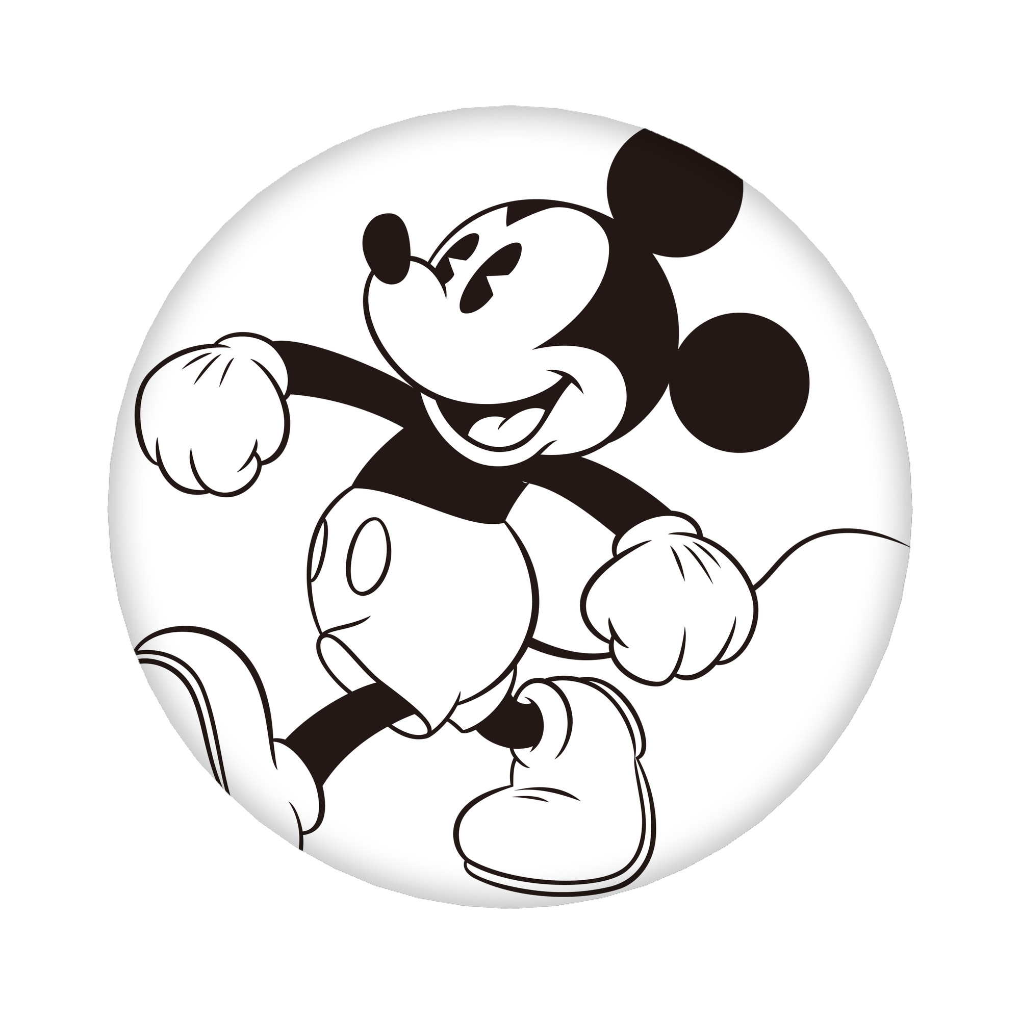 （画像用） ミッキーマウス Mickey Mouse 6cm 缶バッジ 複数セット