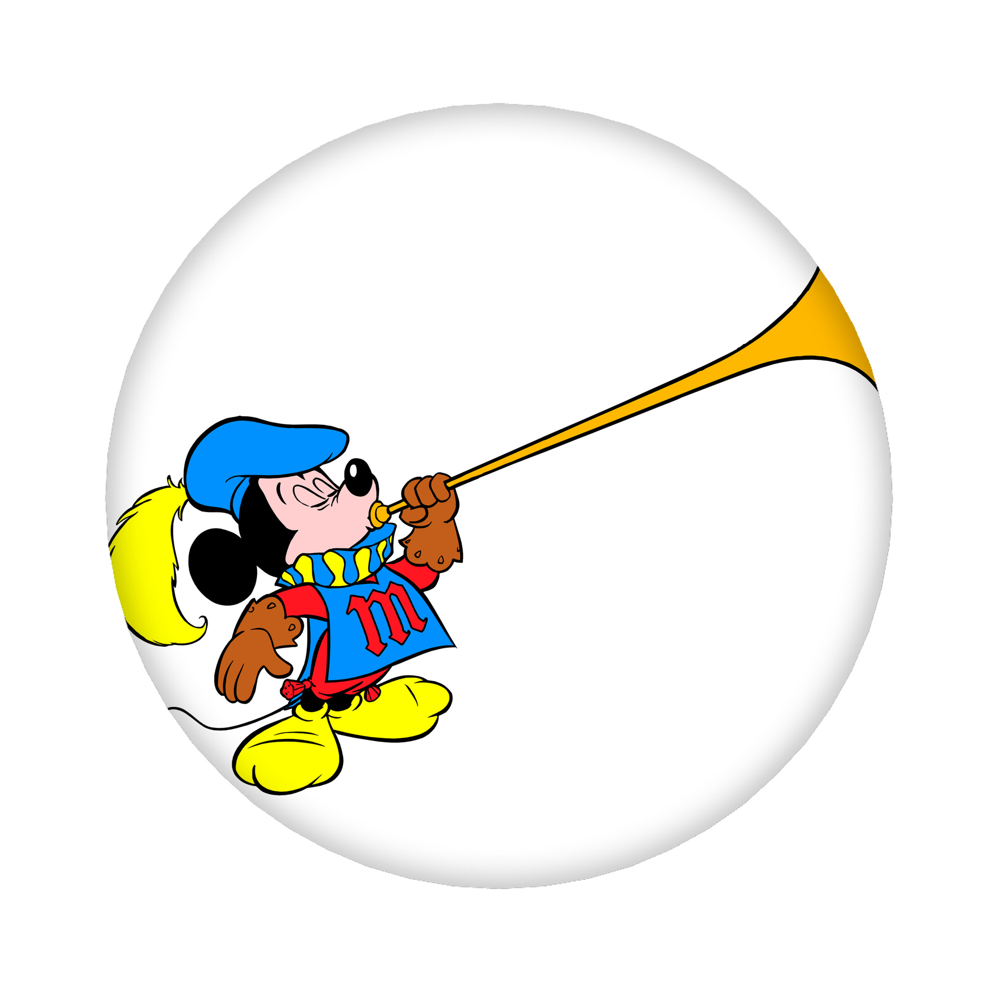 （画像用） ミッキーマウス Mickey Mouse 6cm 缶バッジ 複数セット