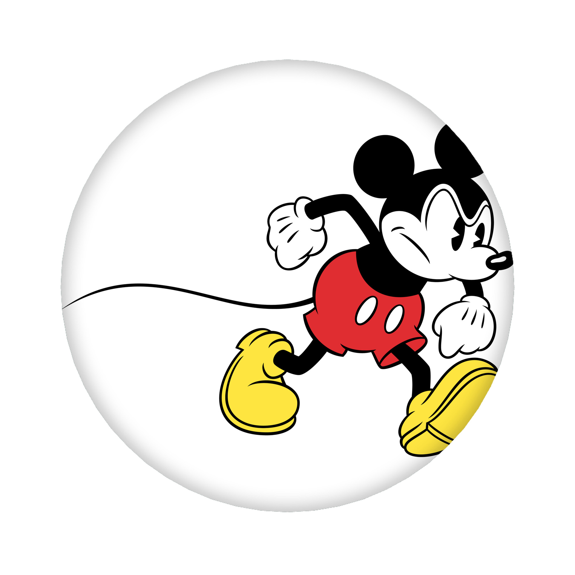 （画像用） ミッキーマウス Mickey Mouse 6cm 缶バッジ 複数セット