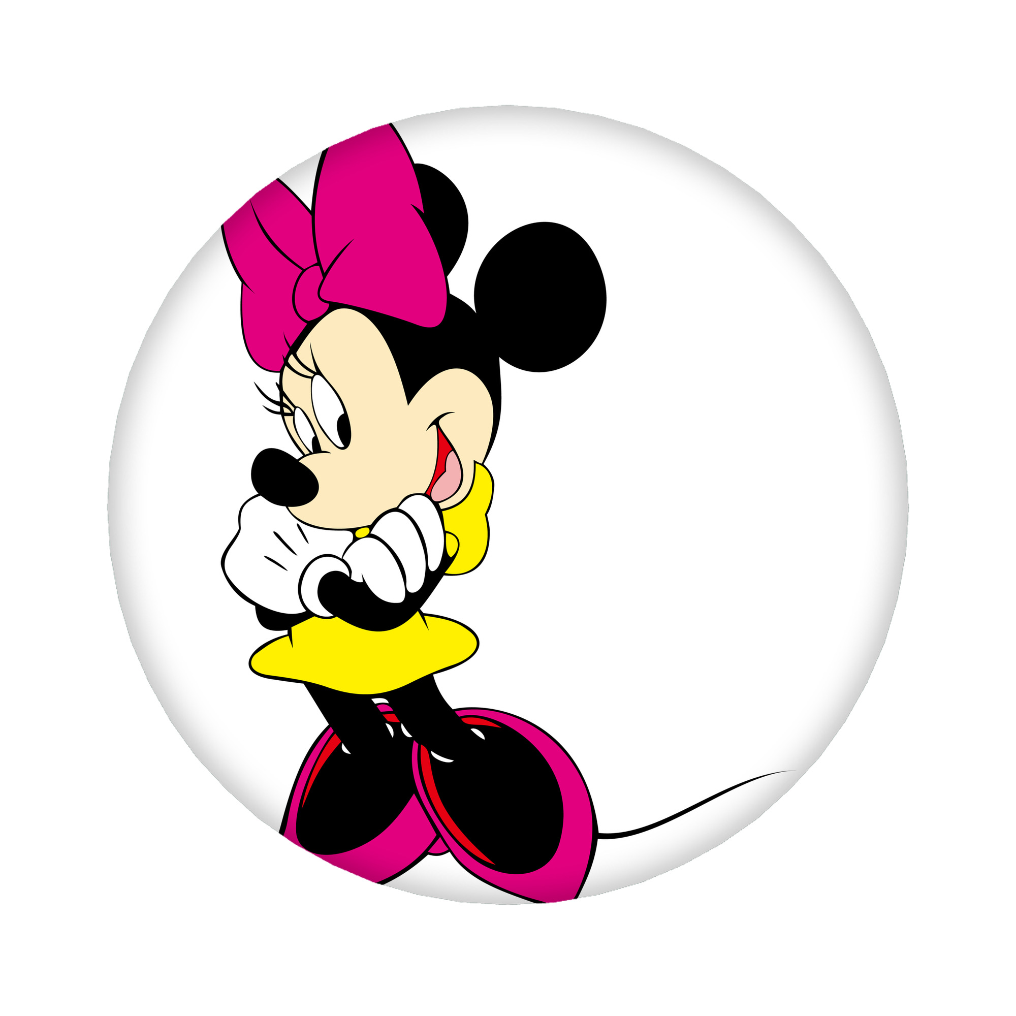 （画像用） ミッキーマウス Mickey Mouse 6cm 缶バッジ 複数セット