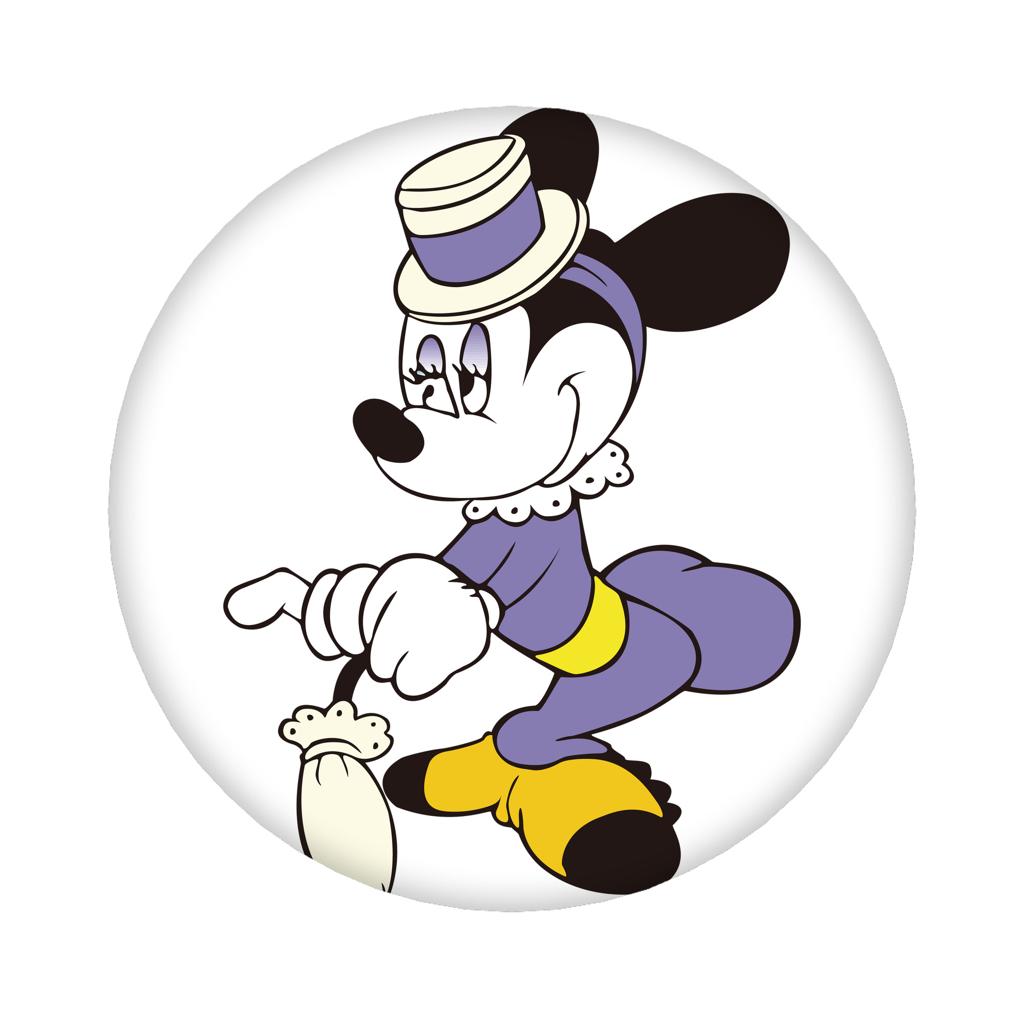 （画像用） ミッキーマウス Mickey Mouse 6cm 缶バッジ 複数セット
