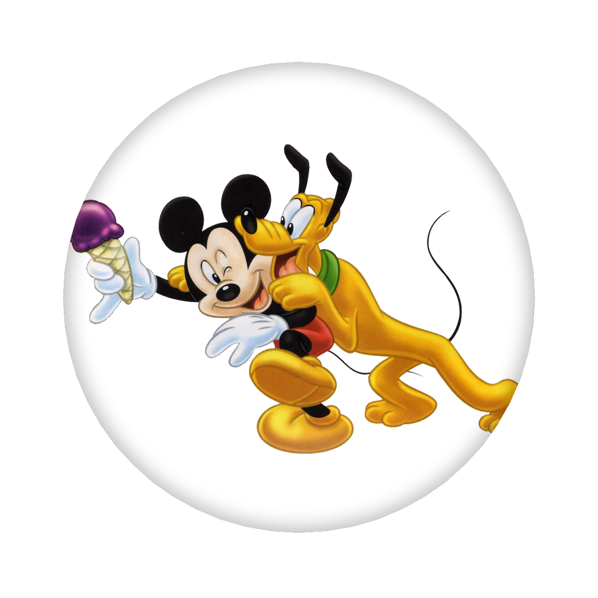 （画像用） ミッキーマウス Mickey Mouse 6cm 缶バッジ 複数セット