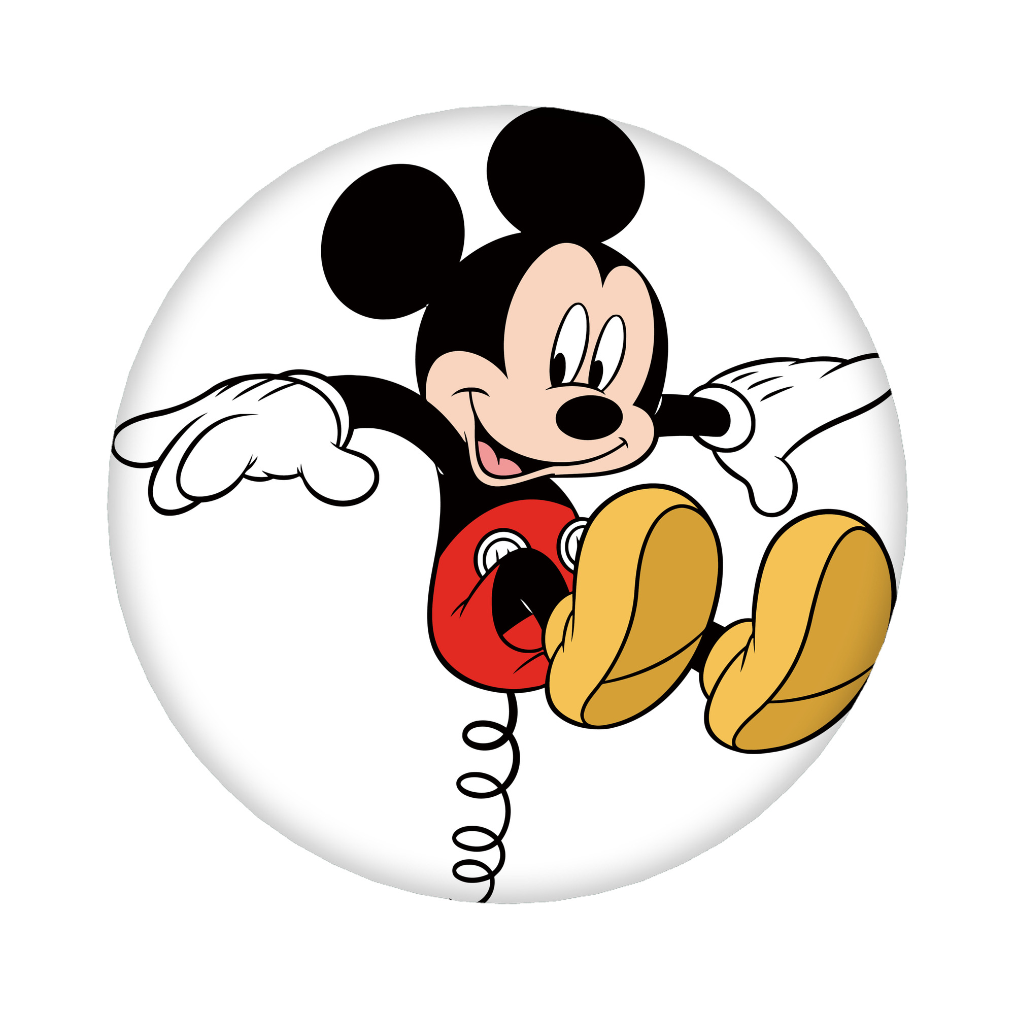 （画像用） ミッキーマウス Mickey Mouse 6cm 缶バッジ 複数セット