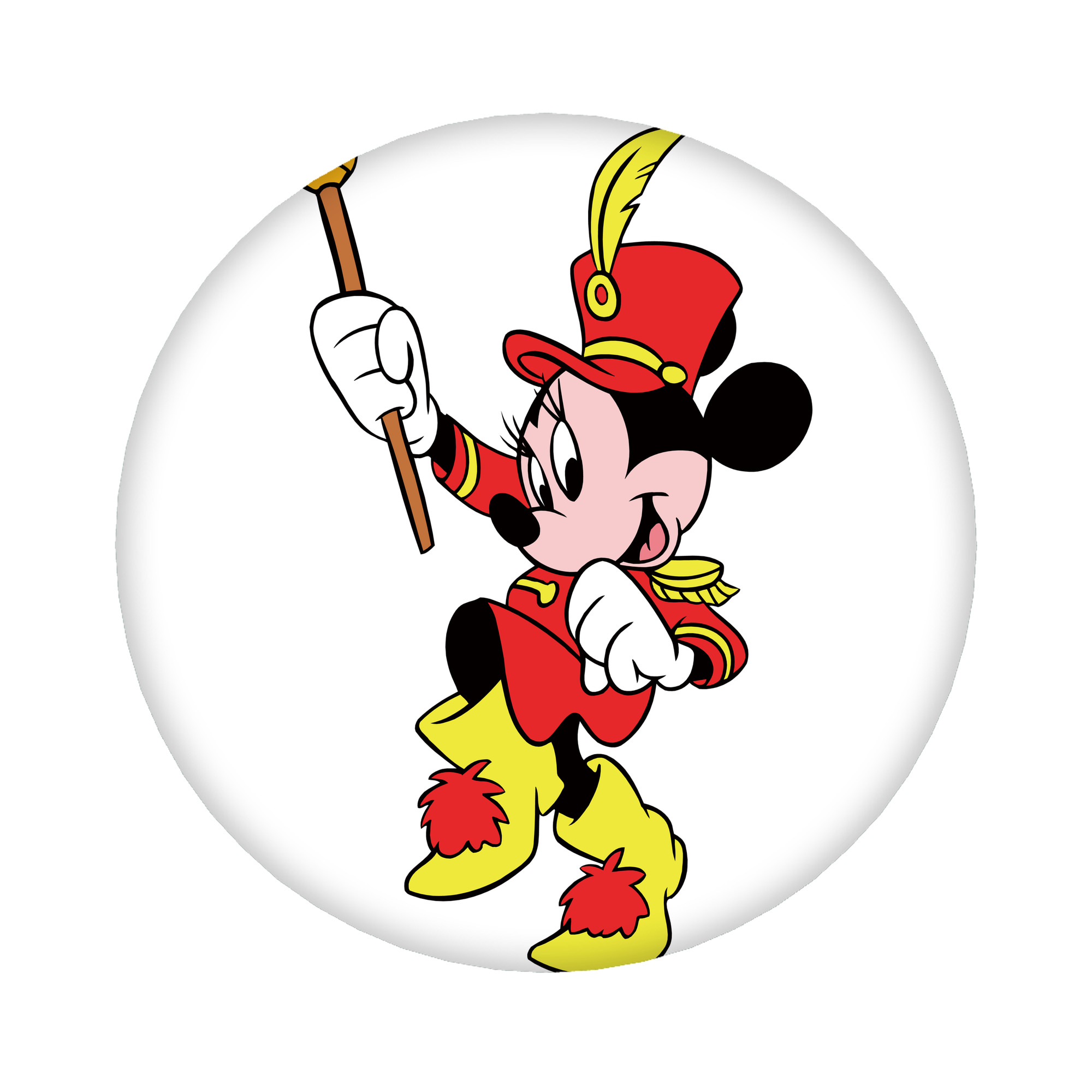 （画像用） ミッキーマウス Mickey Mouse 6cm 缶バッジ 複数セット