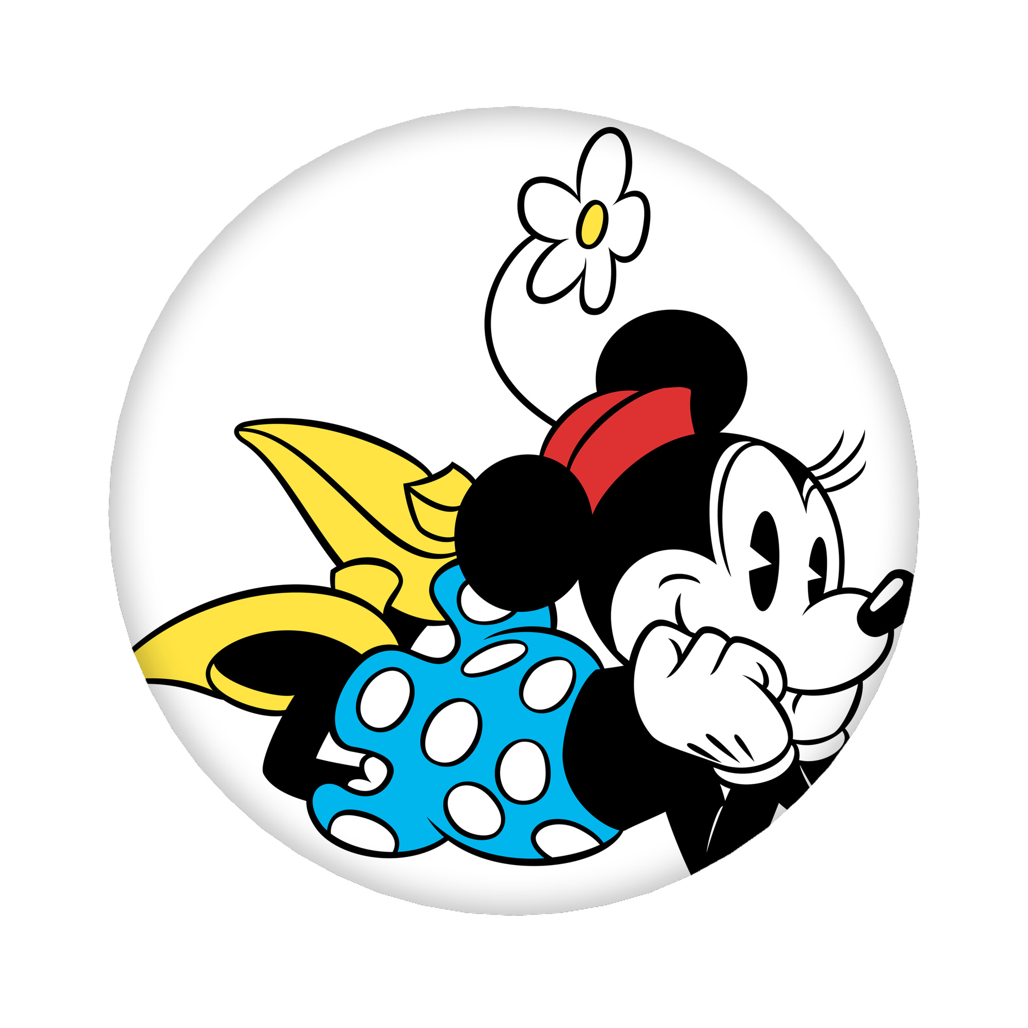 （画像用） ミッキーマウス Mickey Mouse 6cm 缶バッジ 複数セット
