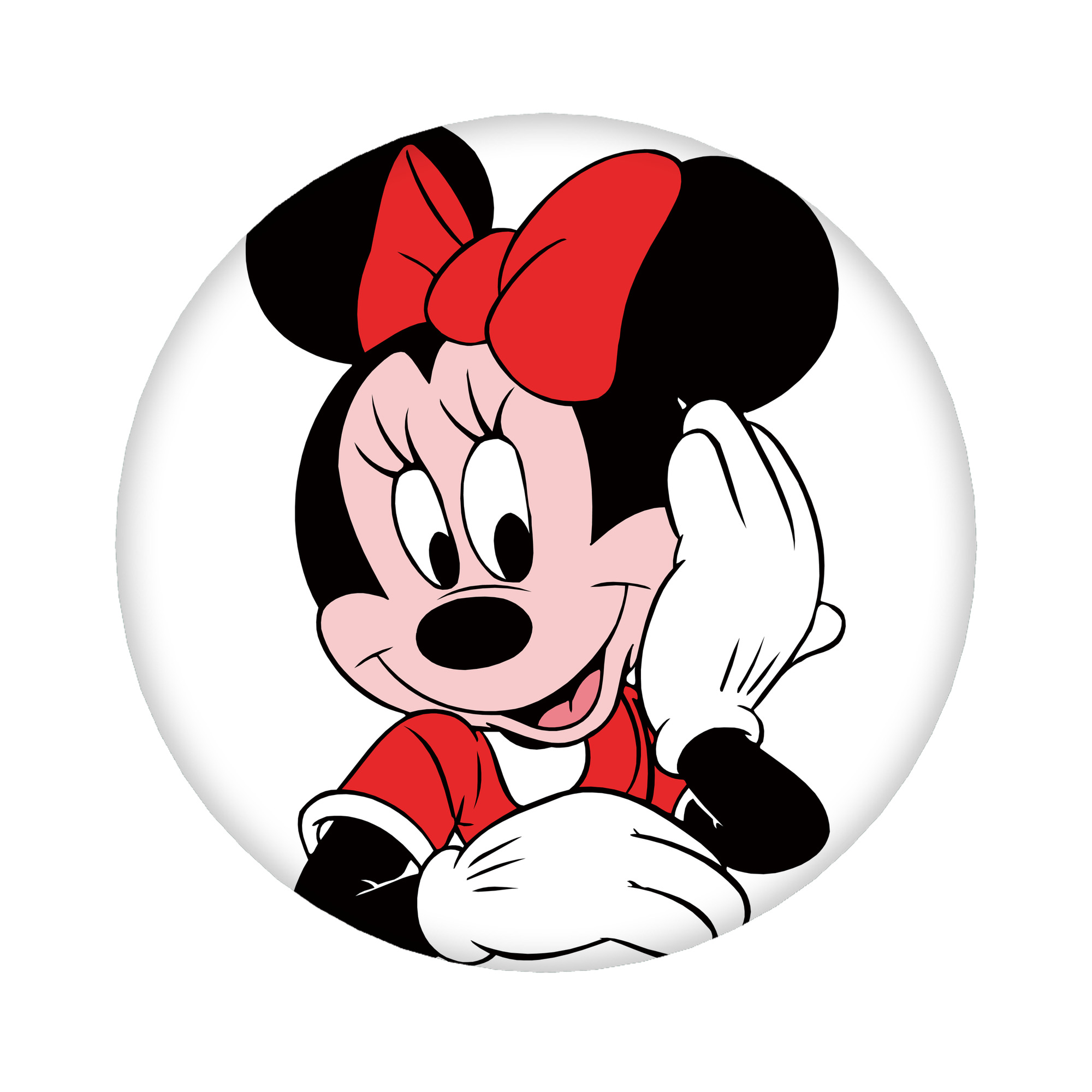 （画像用） ミッキーマウス Mickey Mouse 6cm 缶バッジ 複数セット