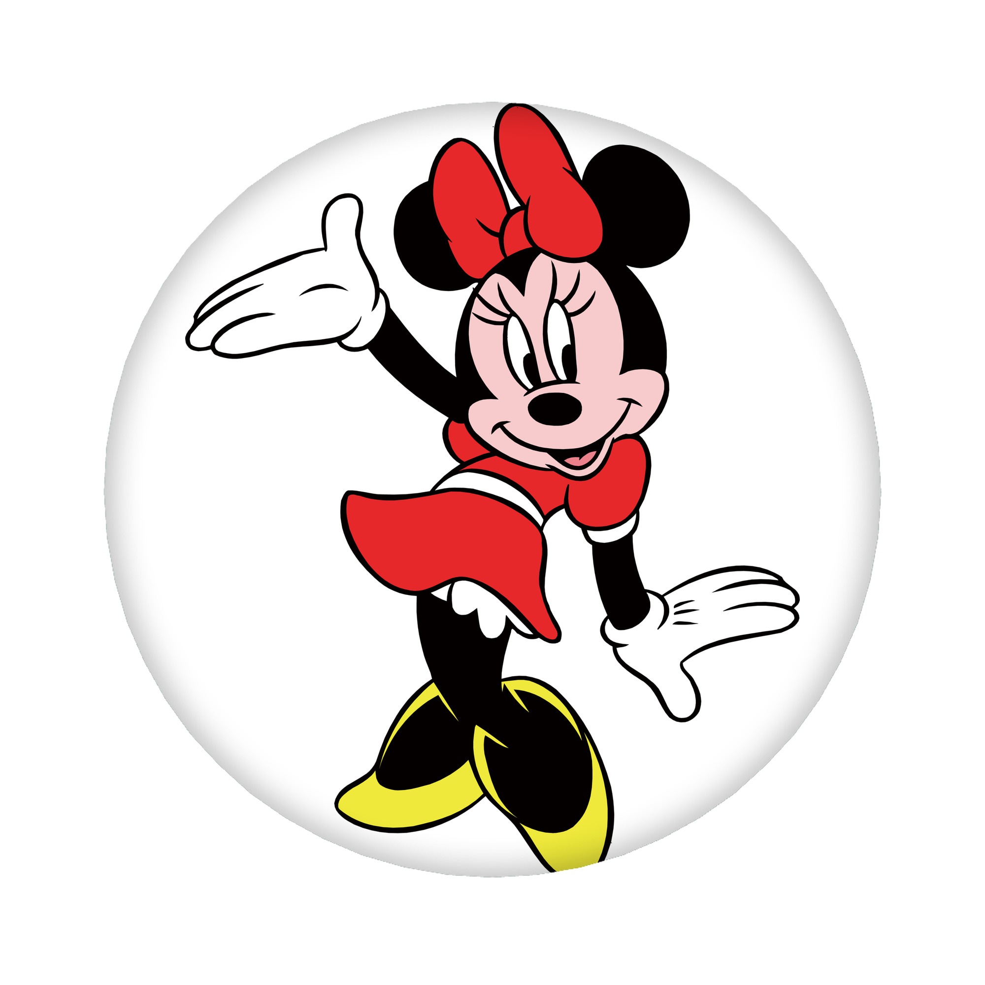 （画像用） ミッキーマウス Mickey Mouse 6cm 缶バッジ 複数セット