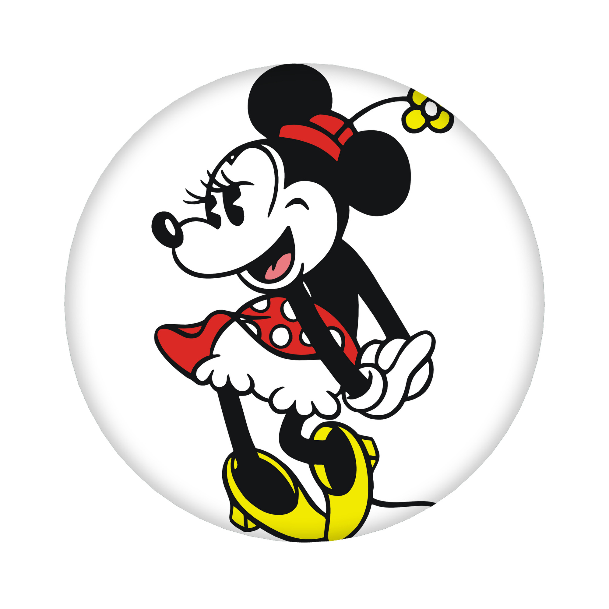 （画像用） ミッキーマウス Mickey Mouse 6cm 缶バッジ 複数セット