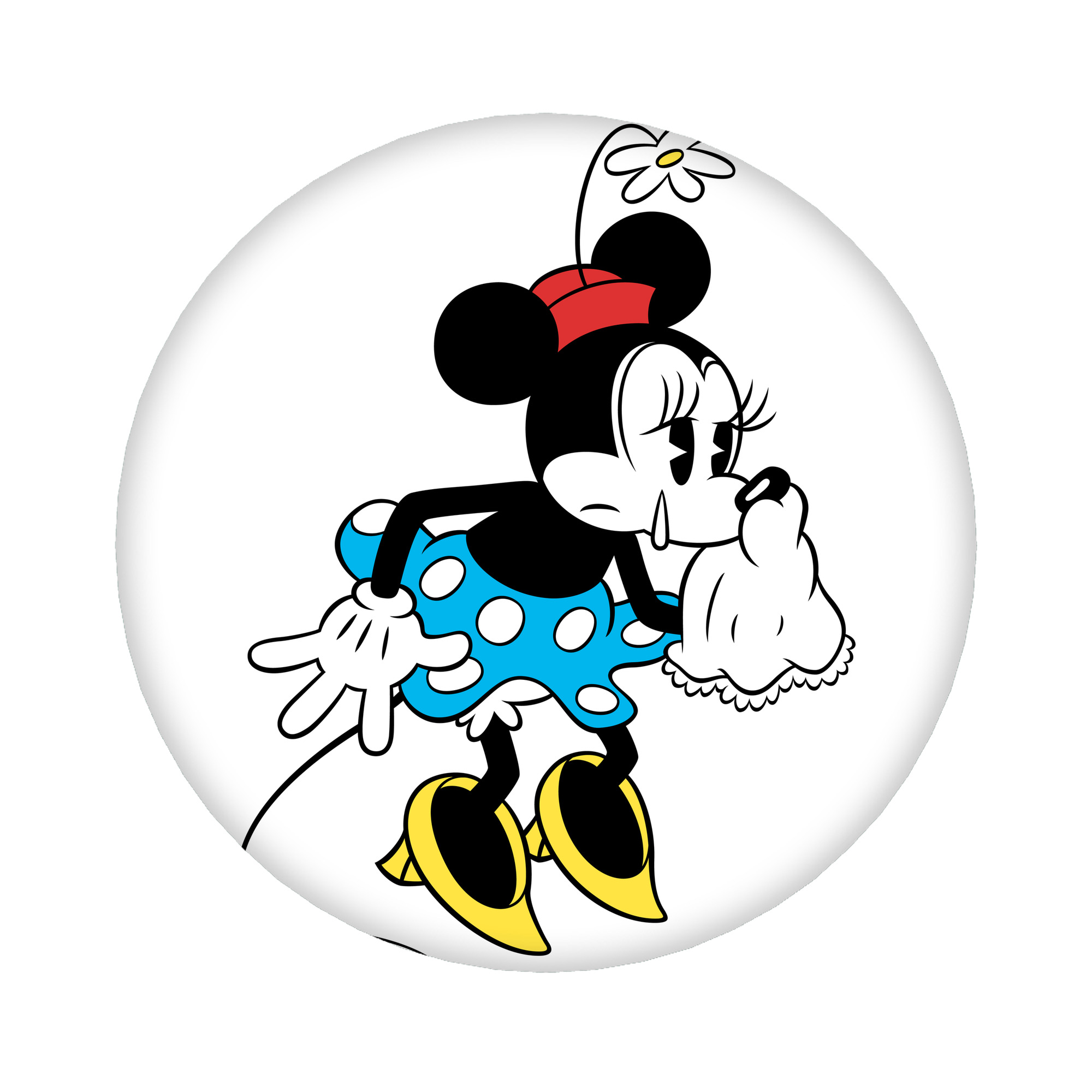 （画像用） ミッキーマウス Mickey Mouse 6cm 缶バッジ 複数セット