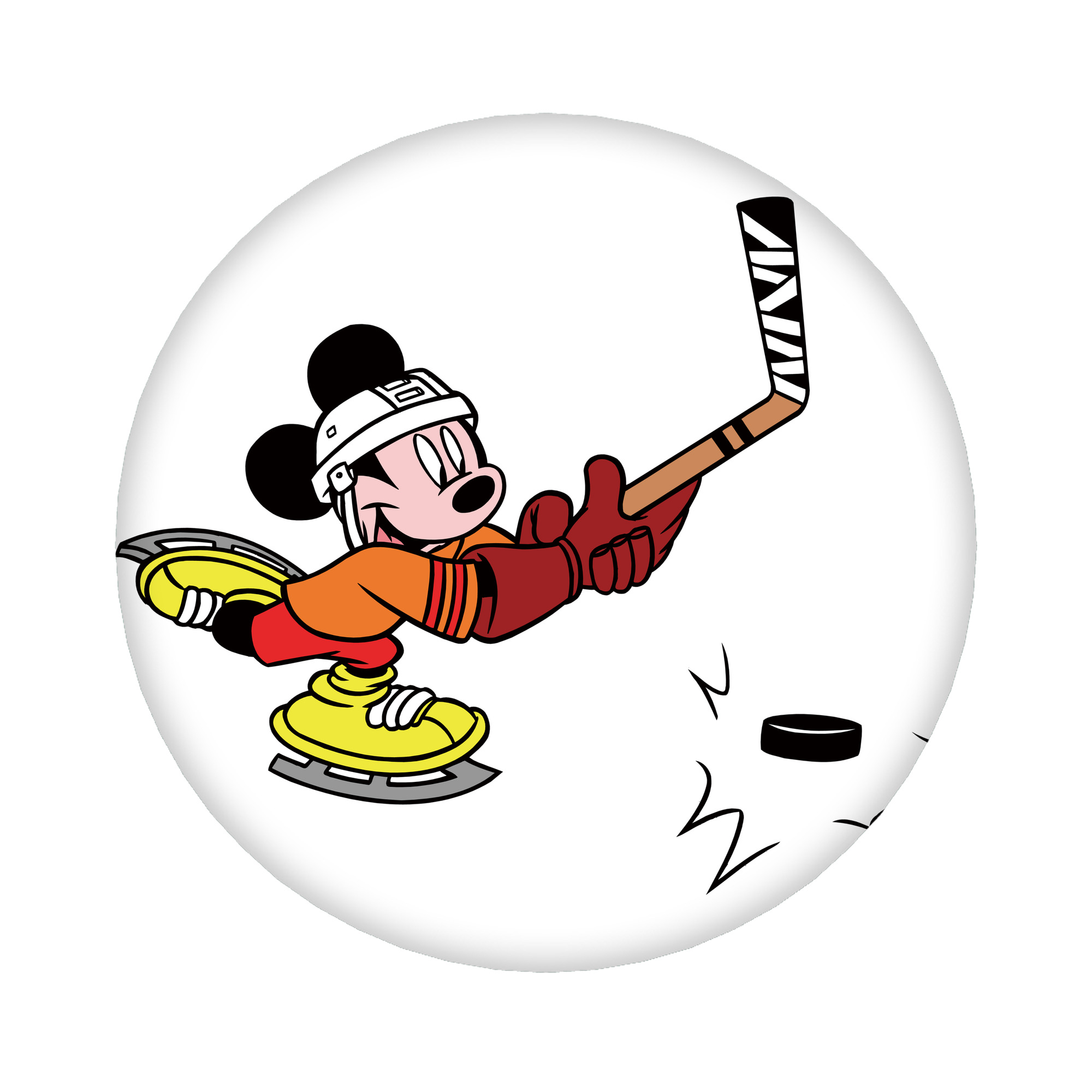 （画像用） ミッキーマウス Mickey Mouse 6cm 缶バッジ 複数セット