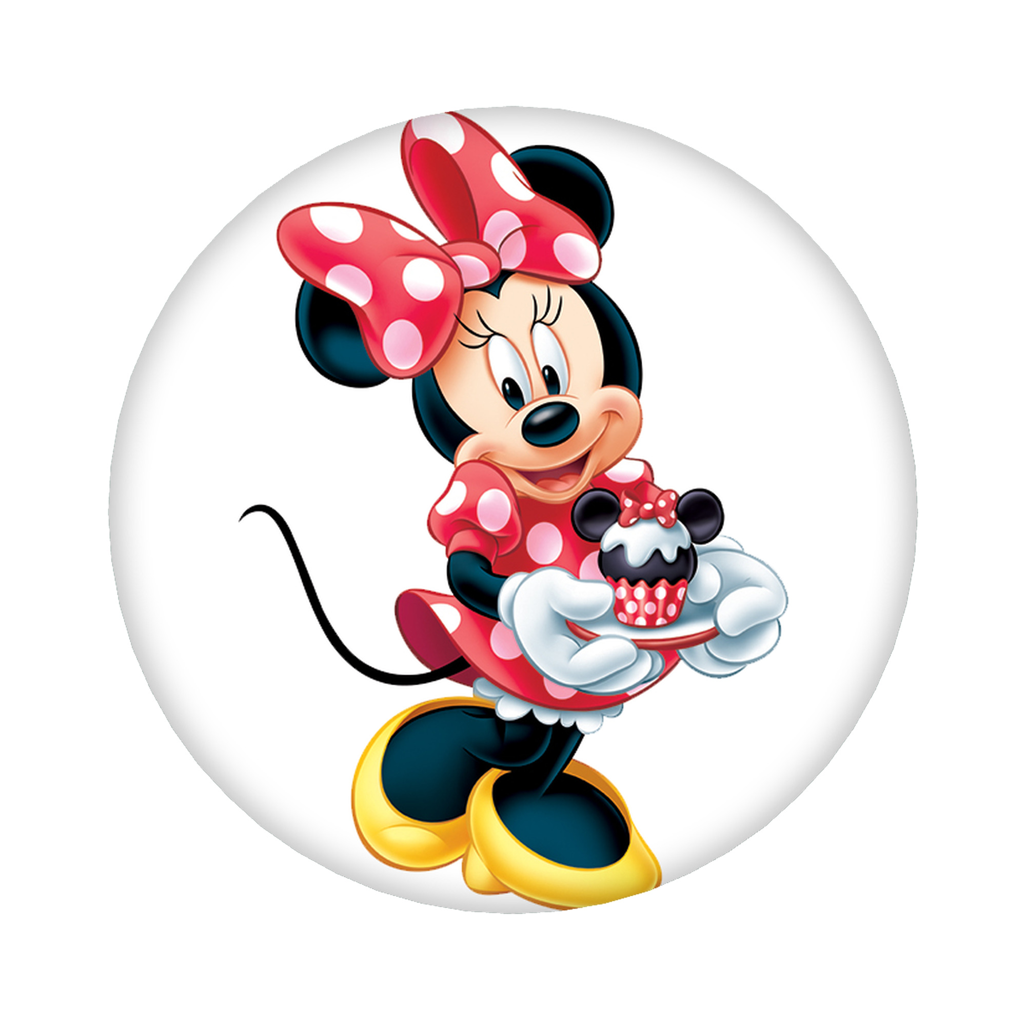 （画像用） ミッキーマウス Mickey Mouse 6cm 缶バッジ 複数セット