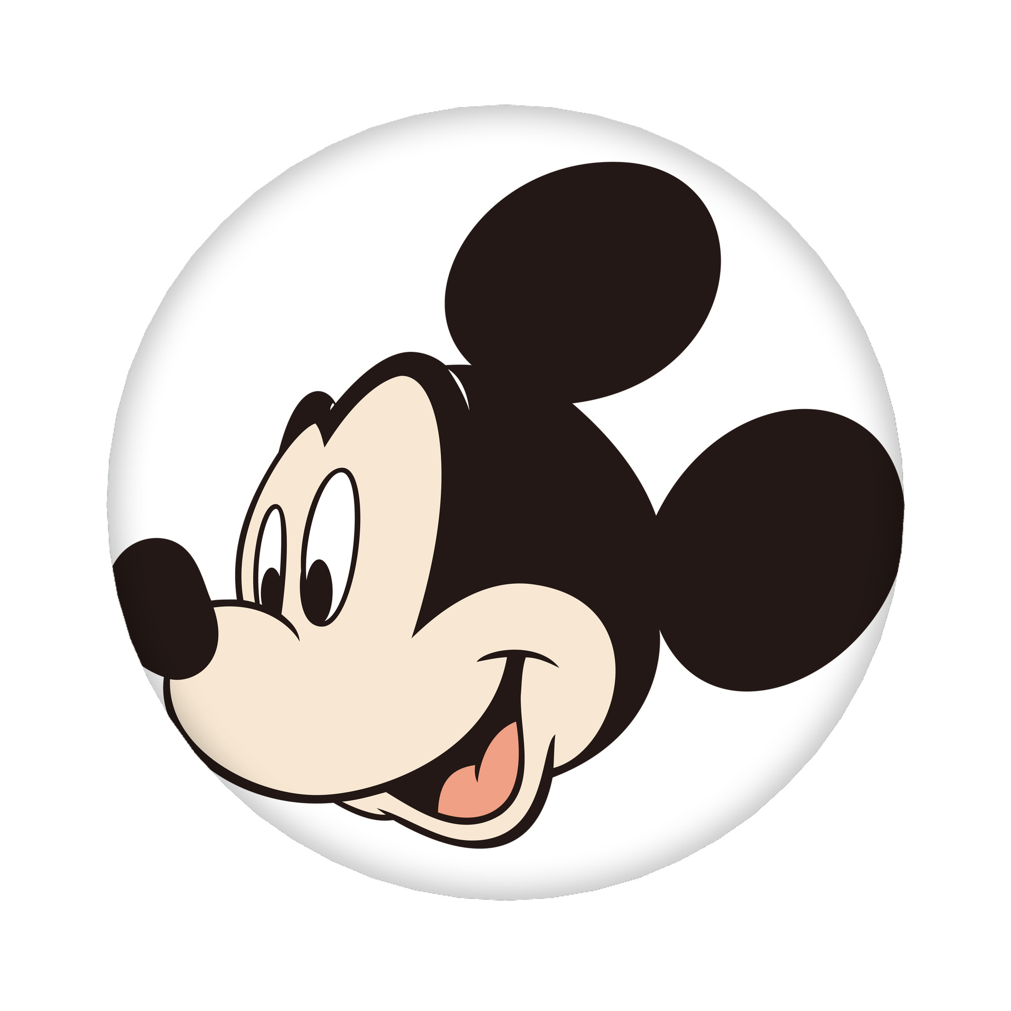 （画像用） ミッキーマウス Mickey Mouse 6cm 缶バッジ 複数セット