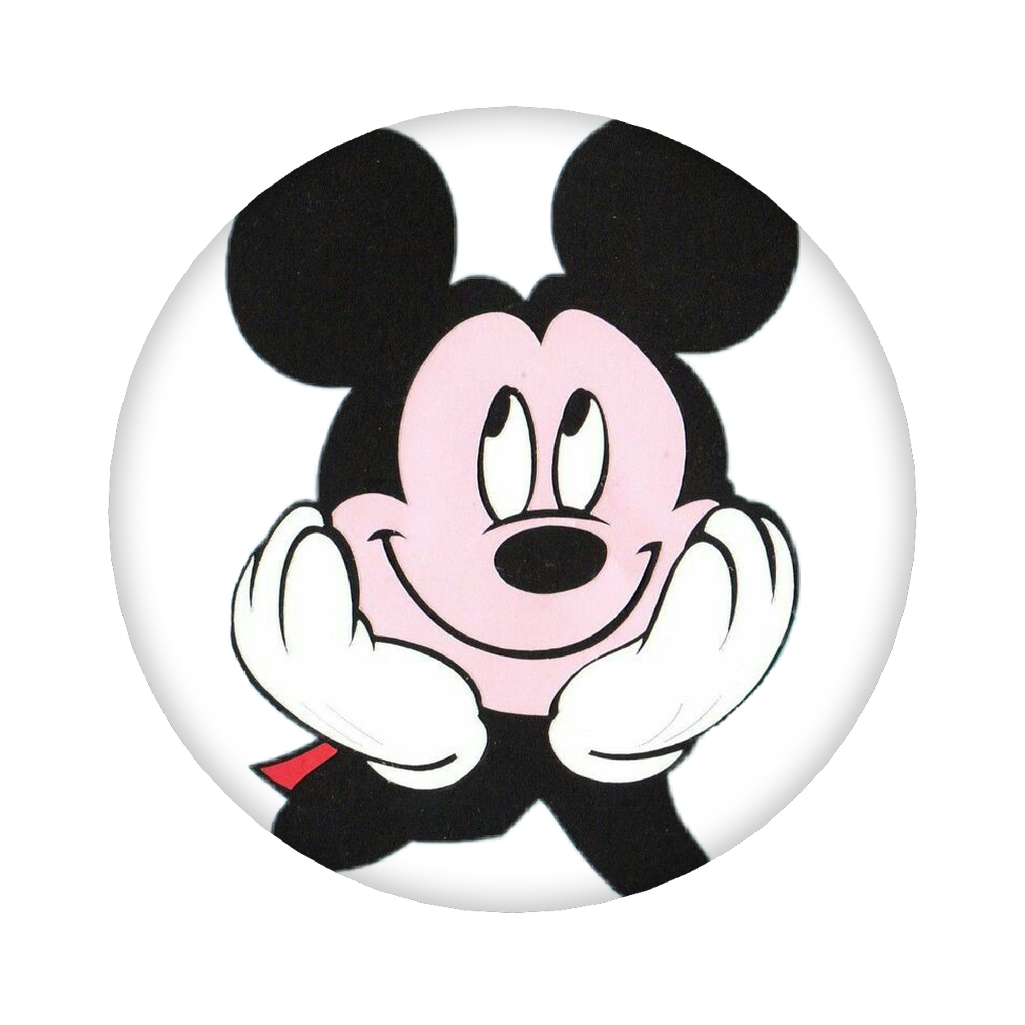 （画像用） ミッキーマウス Mickey Mouse 6cm 缶バッジ 複数セット