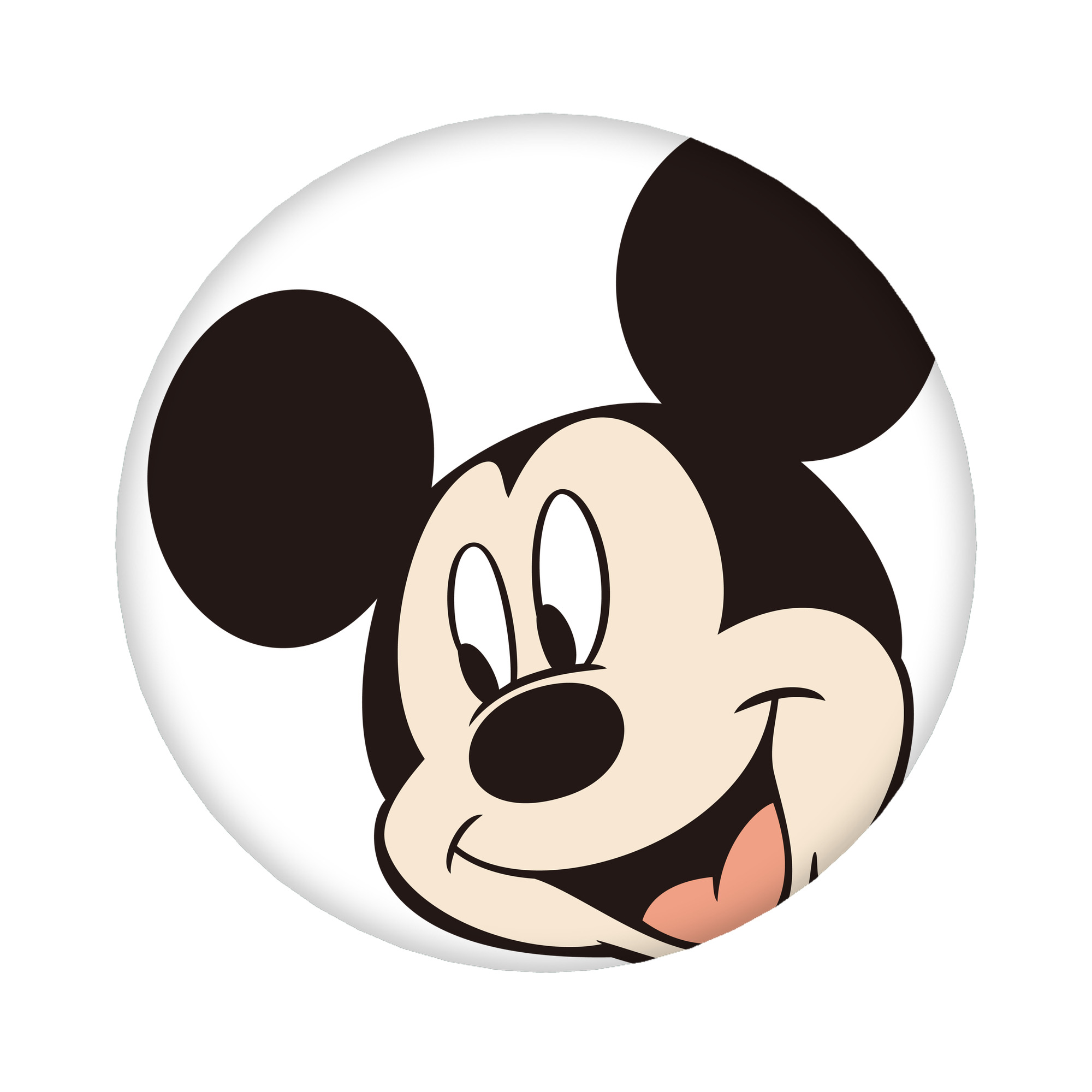 （画像用） ミッキーマウス Mickey Mouse 6cm 缶バッジ 複数セット