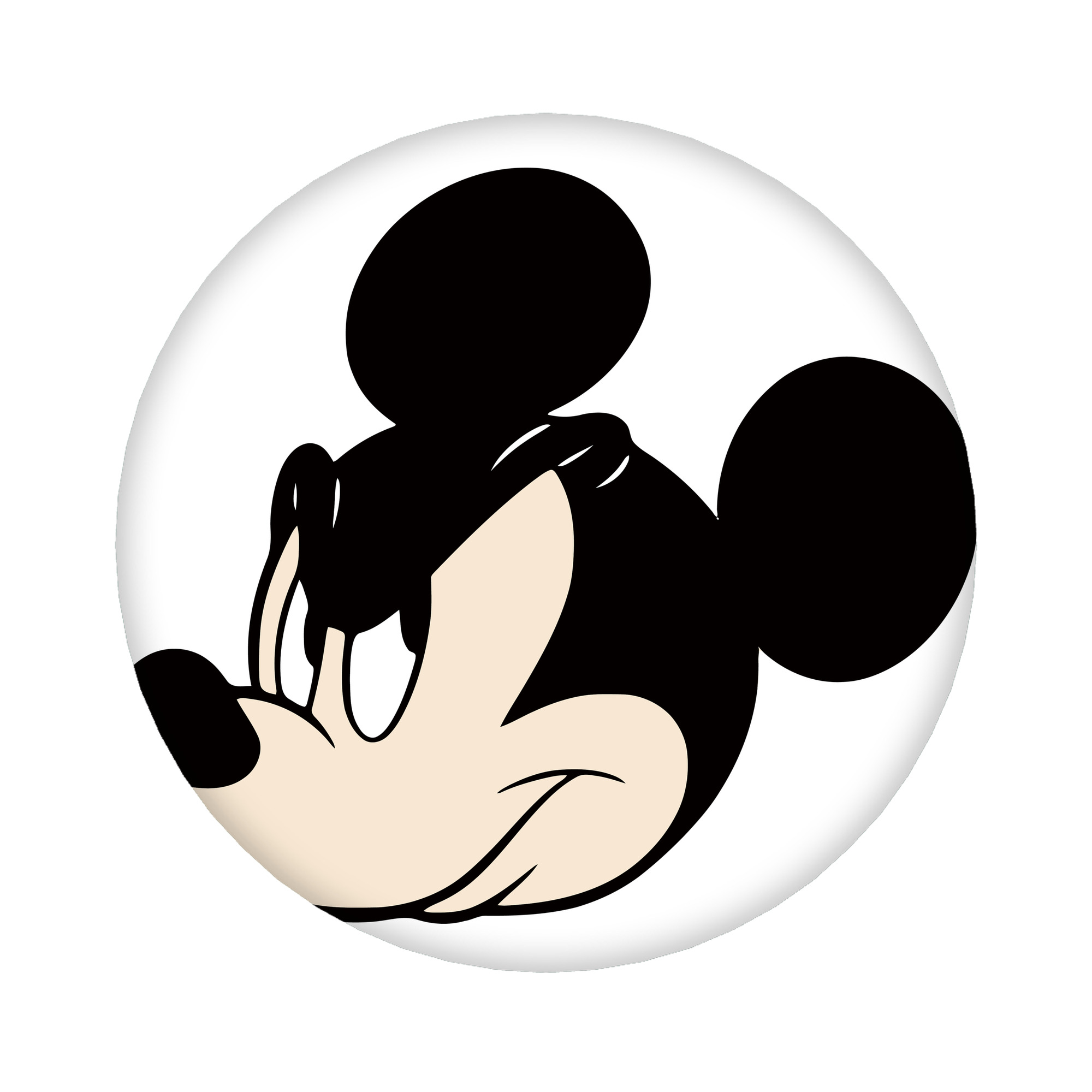 （画像用） ミッキーマウス Mickey Mouse 6cm 缶バッジ 複数セット