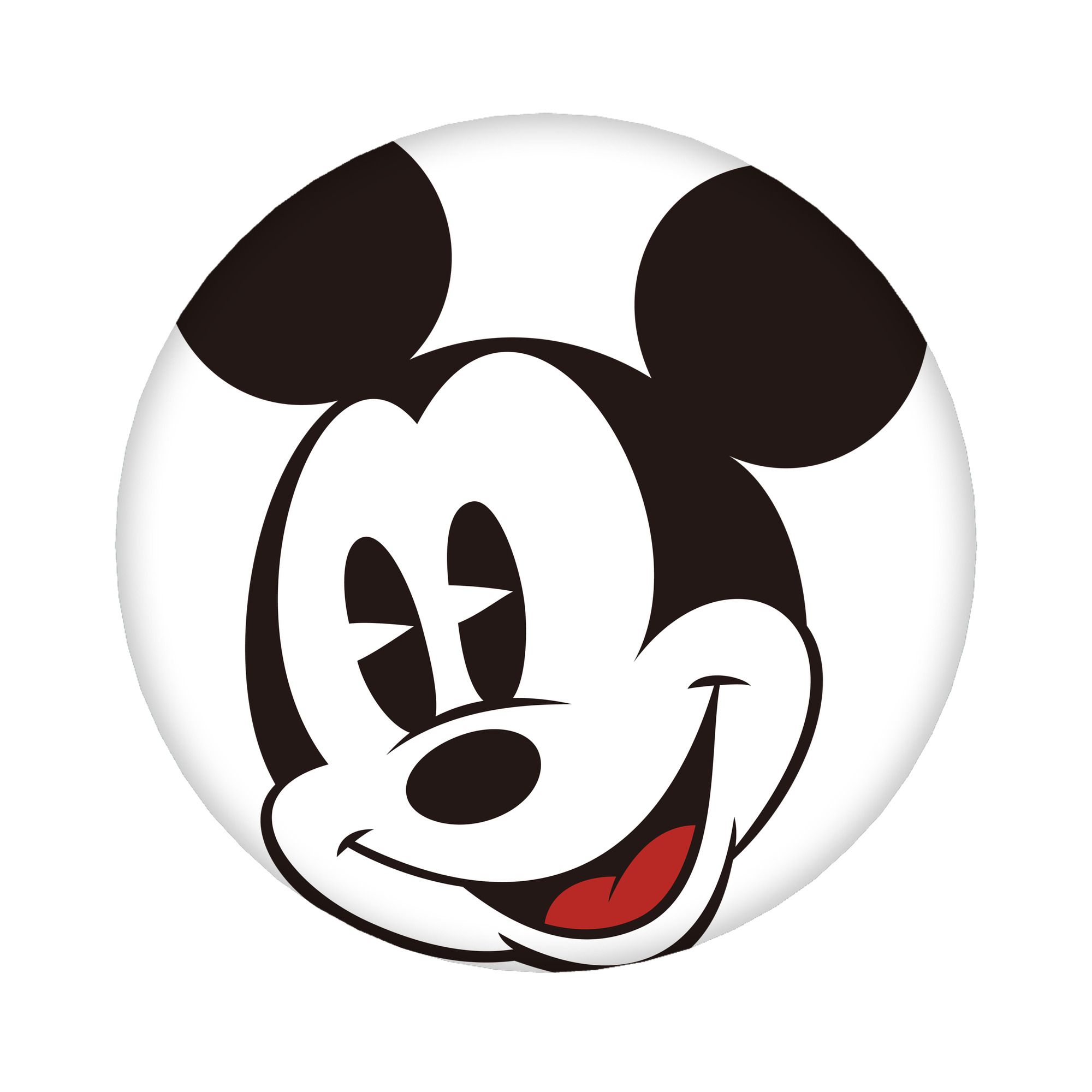 （画像用） ミッキーマウス Mickey Mouse 6cm 缶バッジ 複数セット