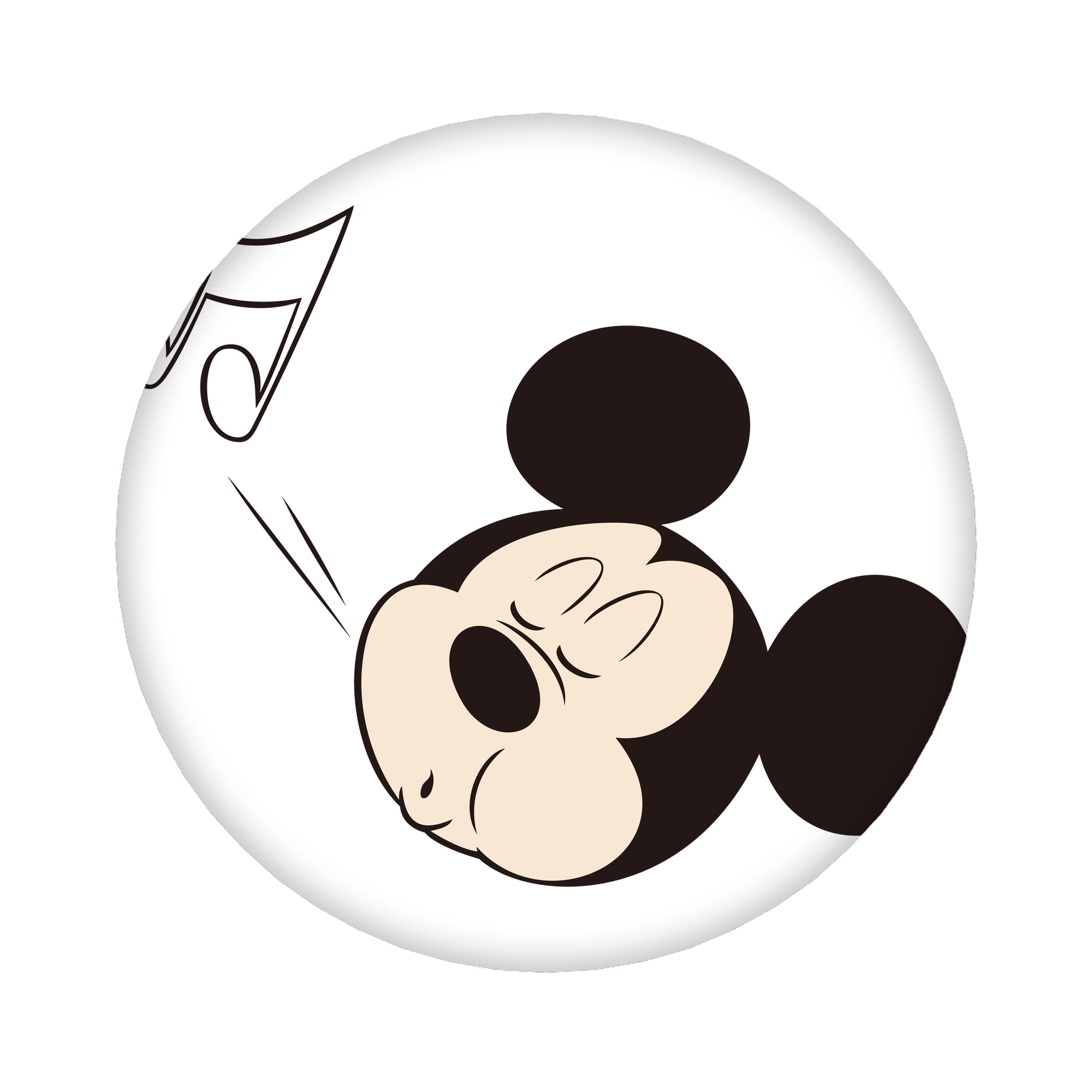 （画像用） ミッキーマウス Mickey Mouse 6cm 缶バッジ 複数セット