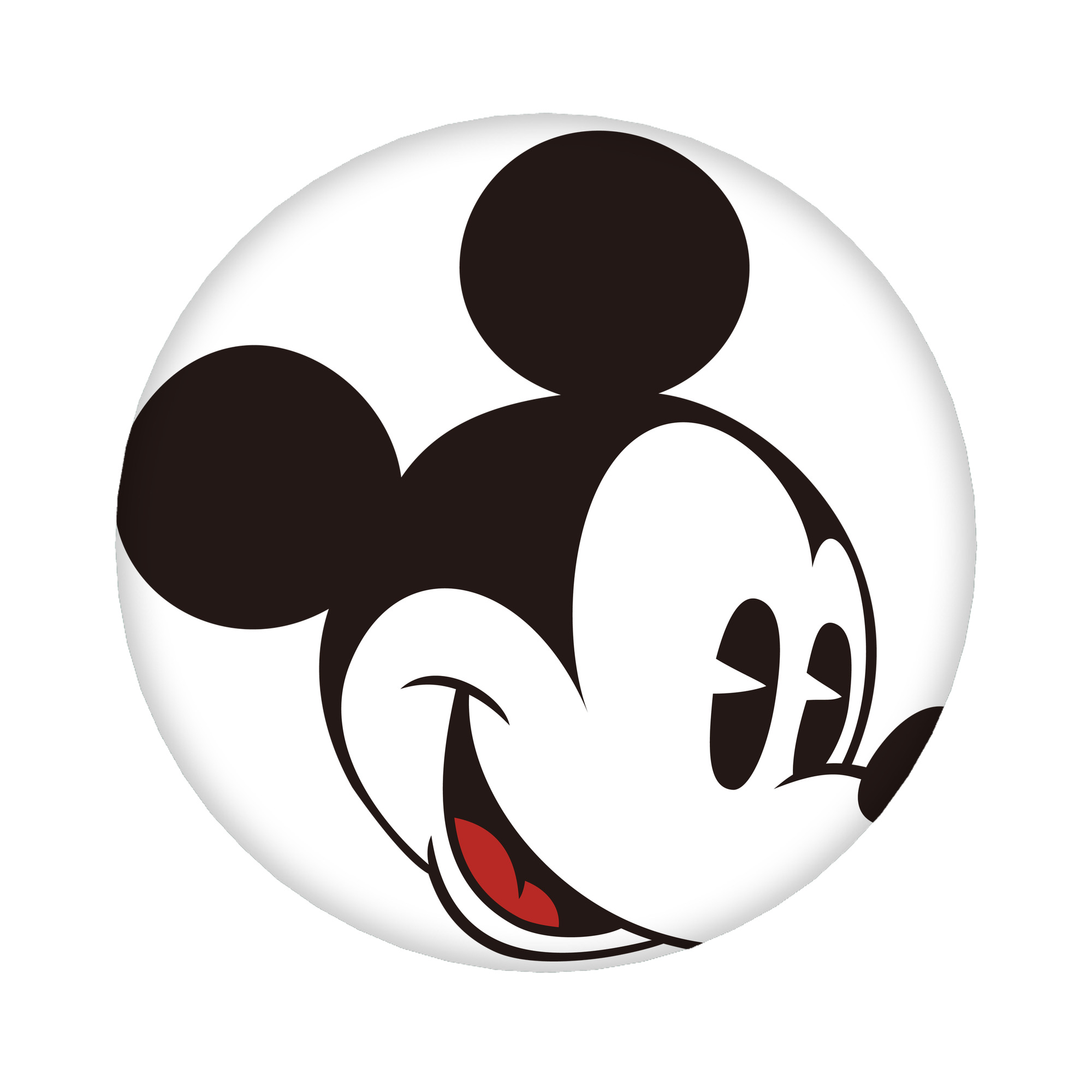 （画像用） ミッキーマウス Mickey Mouse 6cm 缶バッジ 複数セット