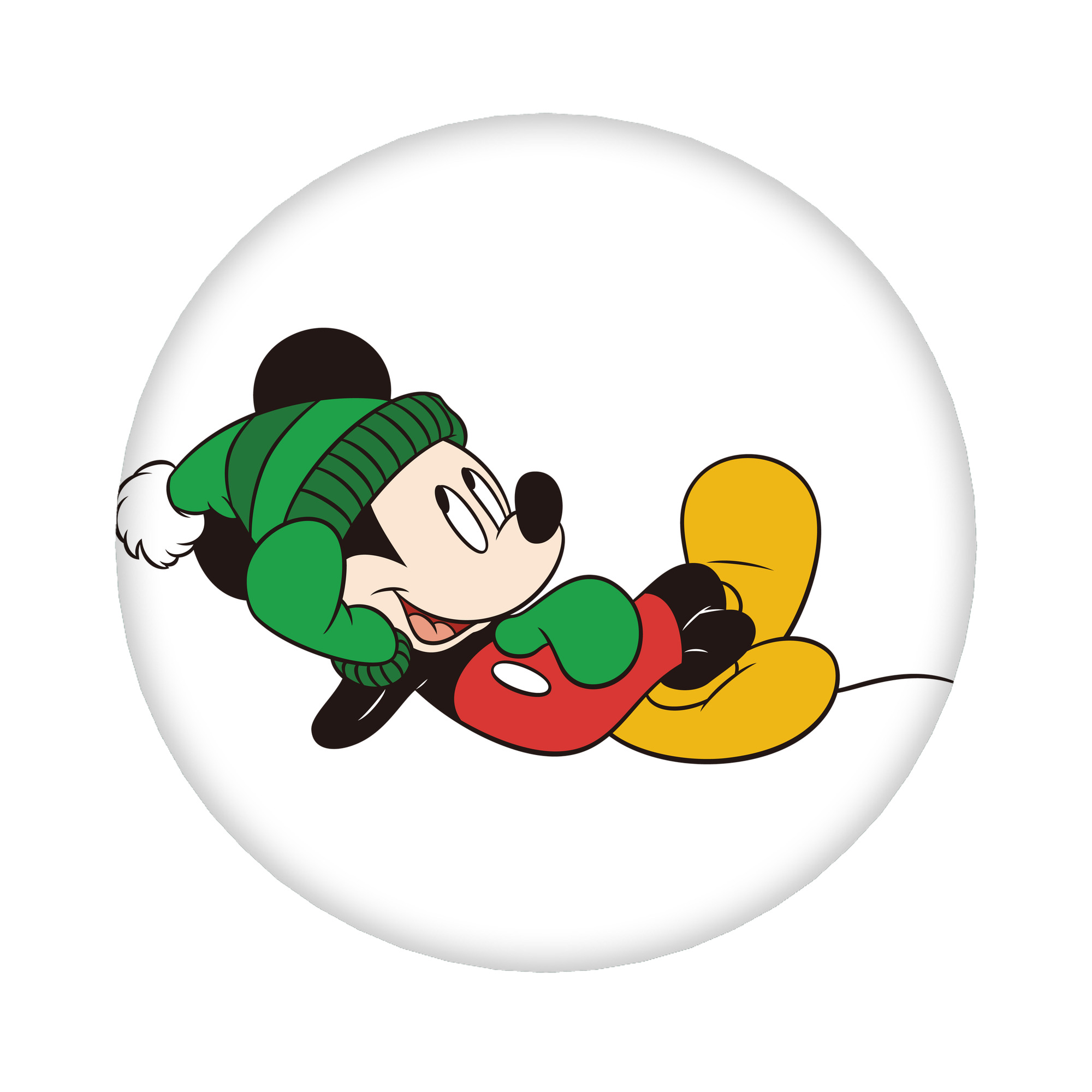 （画像用） ミッキーマウス Mickey Mouse 6cm 缶バッジ 複数セット