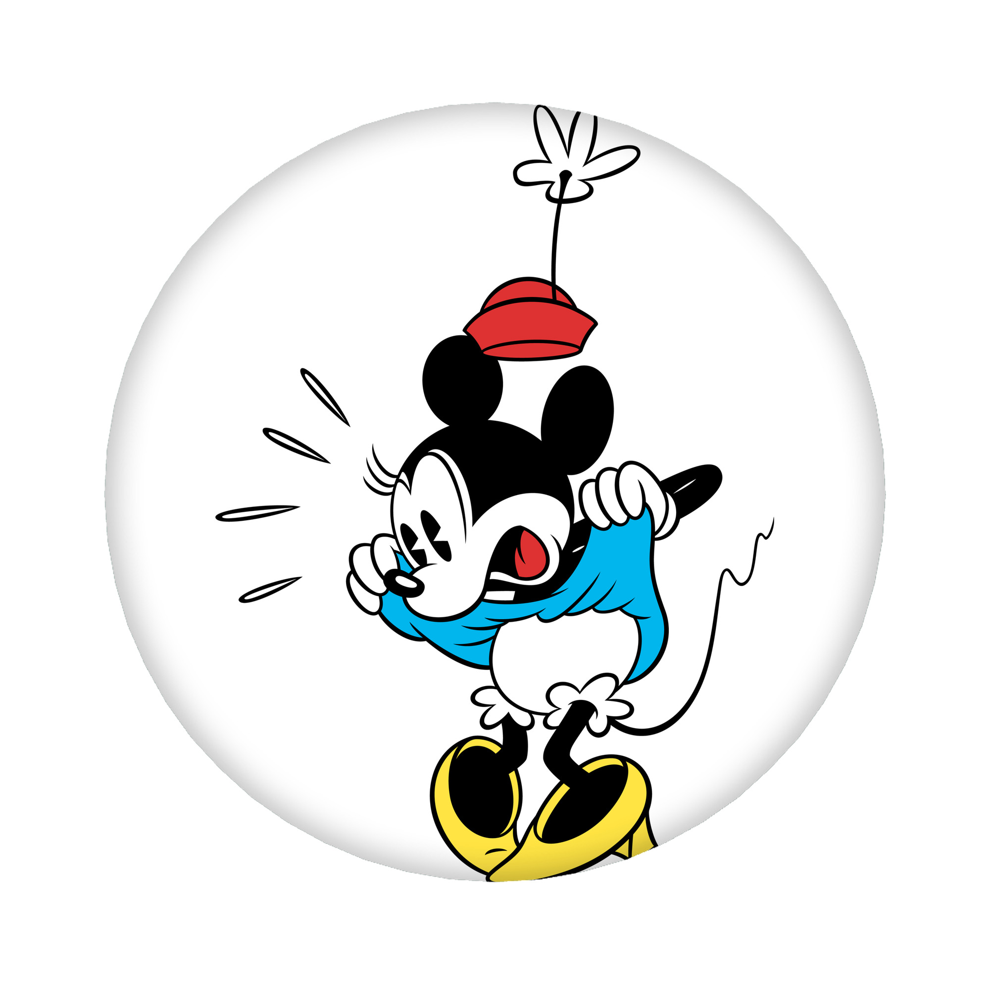 （画像用） ミッキーマウス Mickey Mouse 6cm 缶バッジ 複数セット