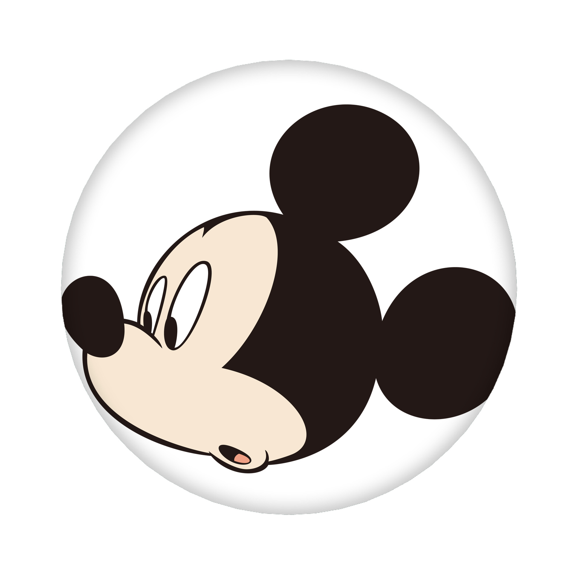 （画像用） ミッキーマウス Mickey Mouse 6cm 缶バッジ 複数セット