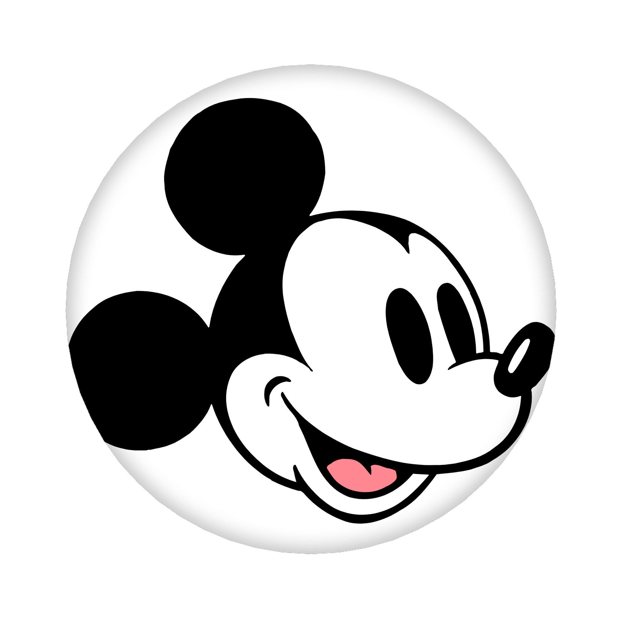 （画像用） ミッキーマウス Mickey Mouse 6cm 缶バッジ 複数セット