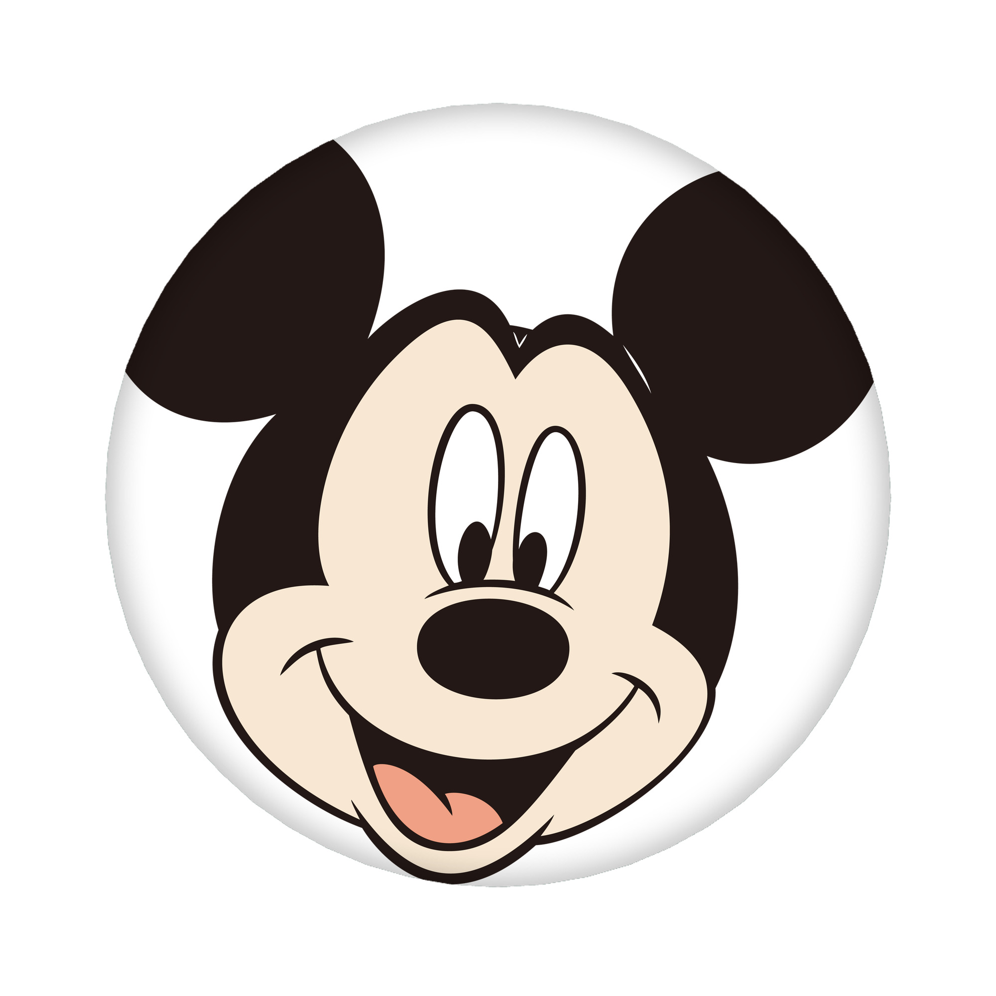（画像用） ミッキーマウス Mickey Mouse 6cm 缶バッジ 複数セット
