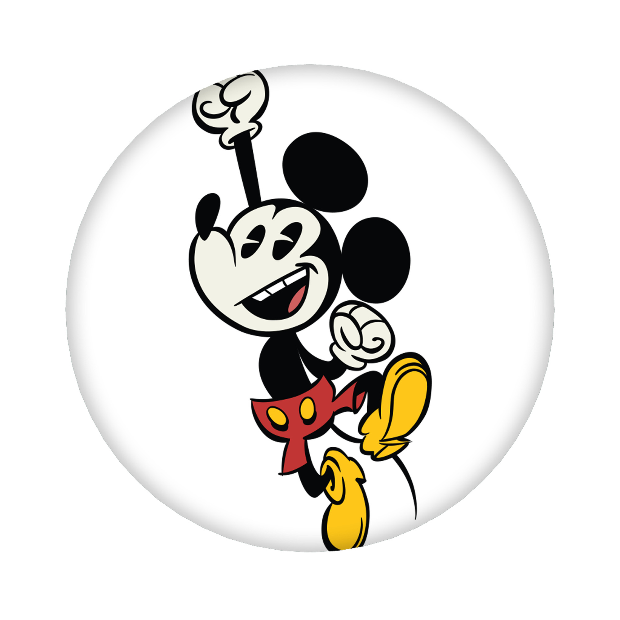 （画像用） ミッキーマウス Mickey Mouse 6cm 缶バッジ 複数セット