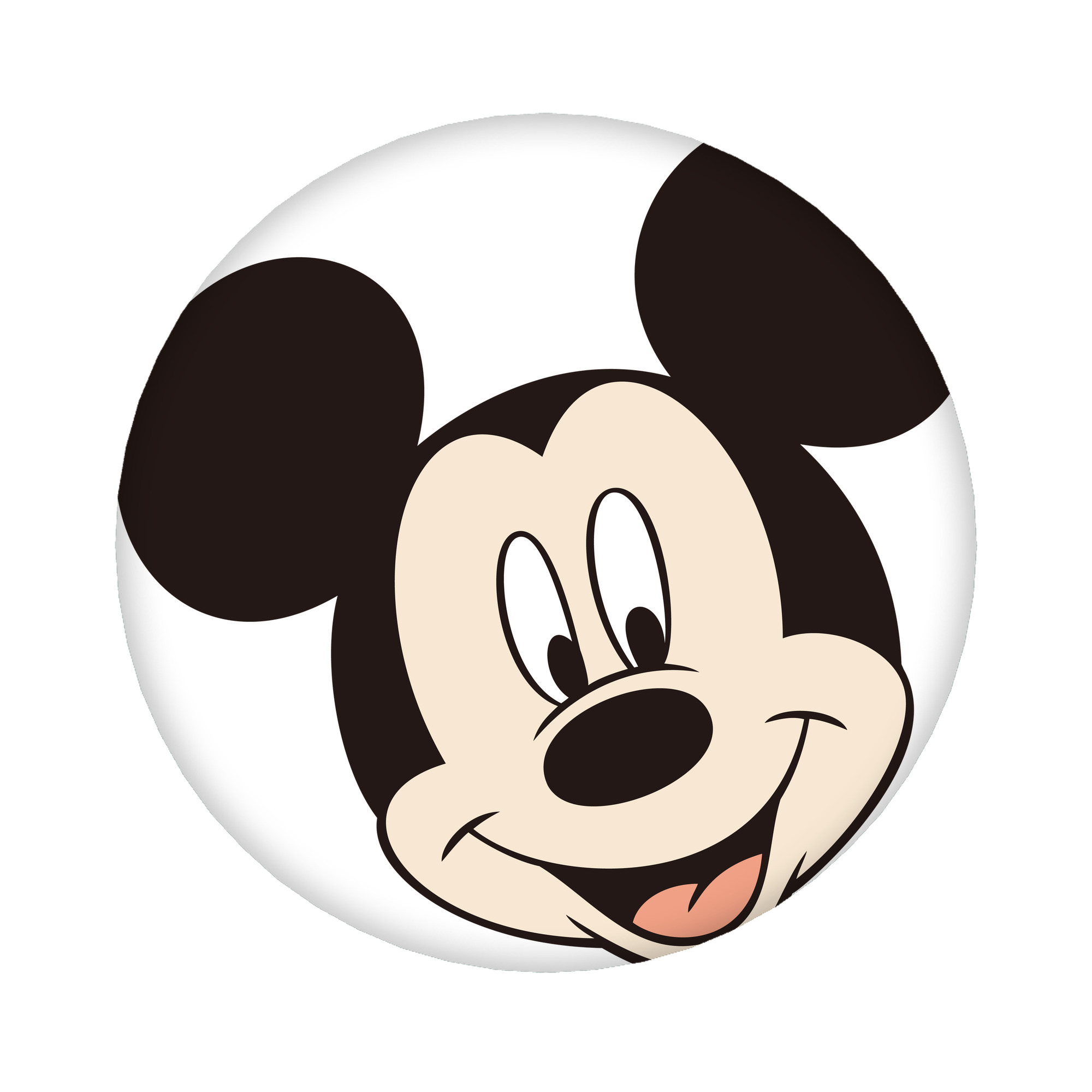 （画像用） ミッキーマウス Mickey Mouse 6cm 缶バッジ 複数セット