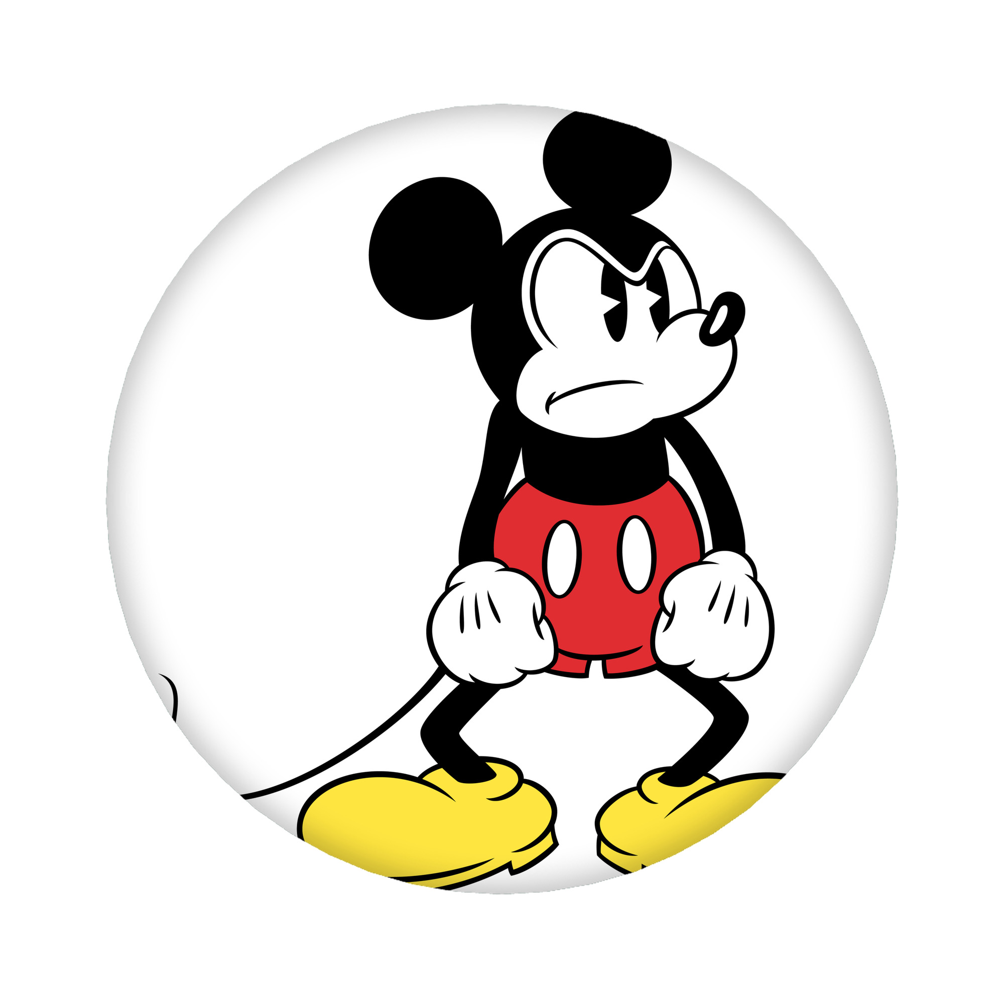 （画像用） ミッキーマウス Mickey Mouse 6cm 缶バッジ 複数セット
