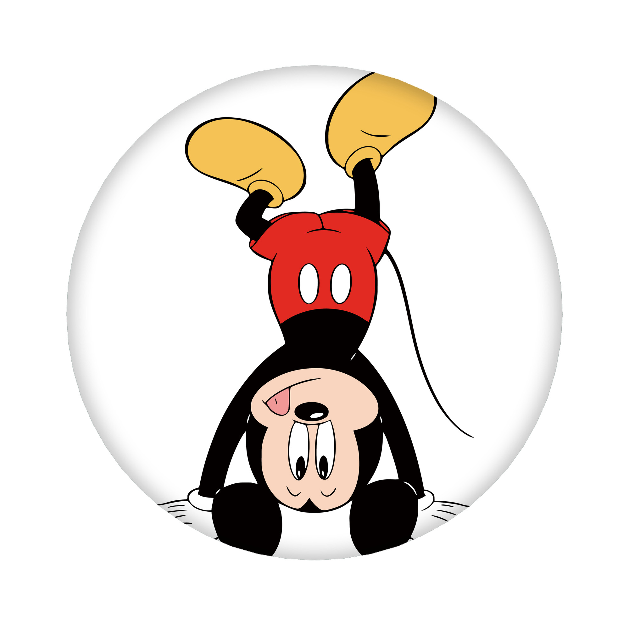 （画像用） ミッキーマウス Mickey Mouse 6cm 缶バッジ 複数セット