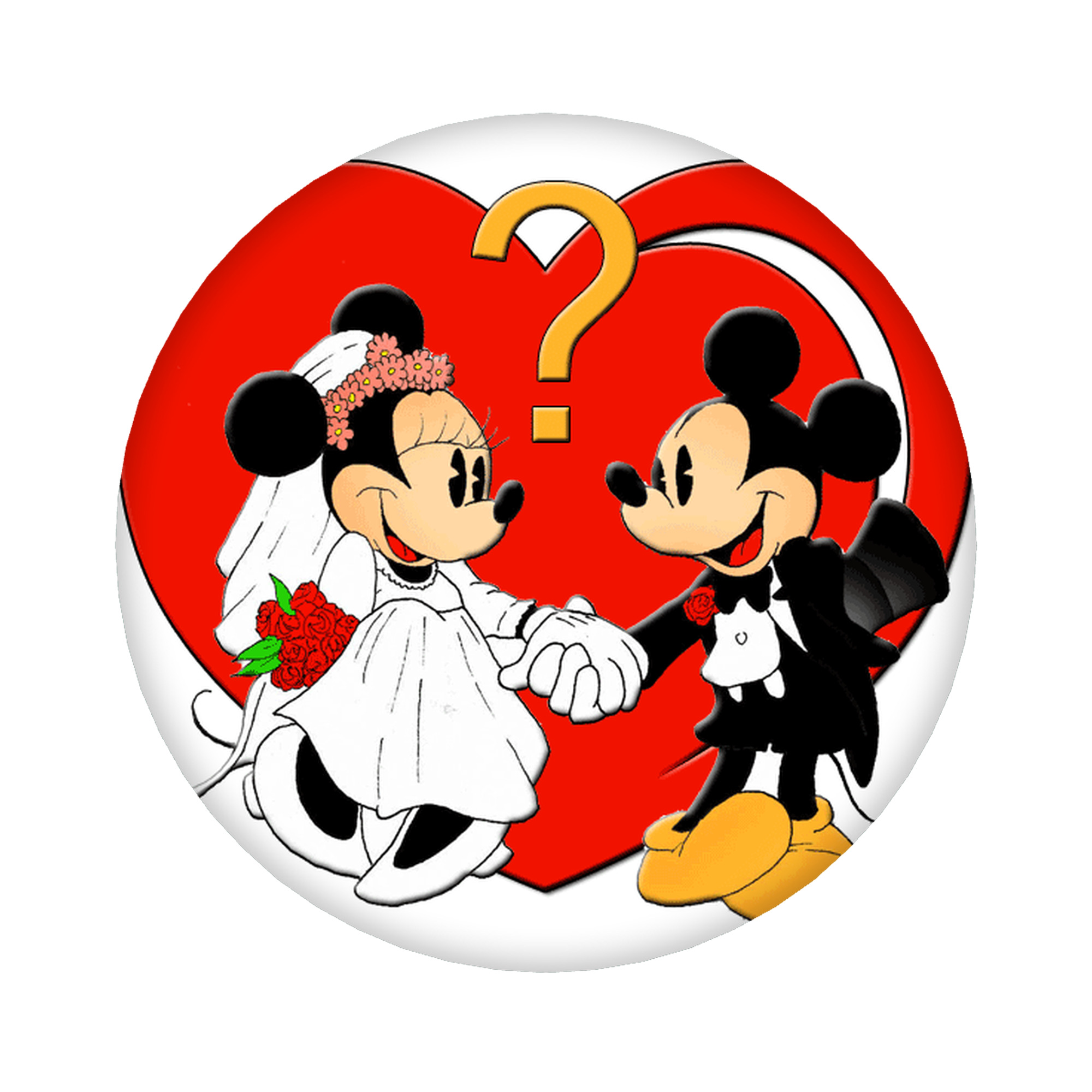 （画像用） ミッキーマウス Mickey Mouse 6cm 缶バッジ 複数セット