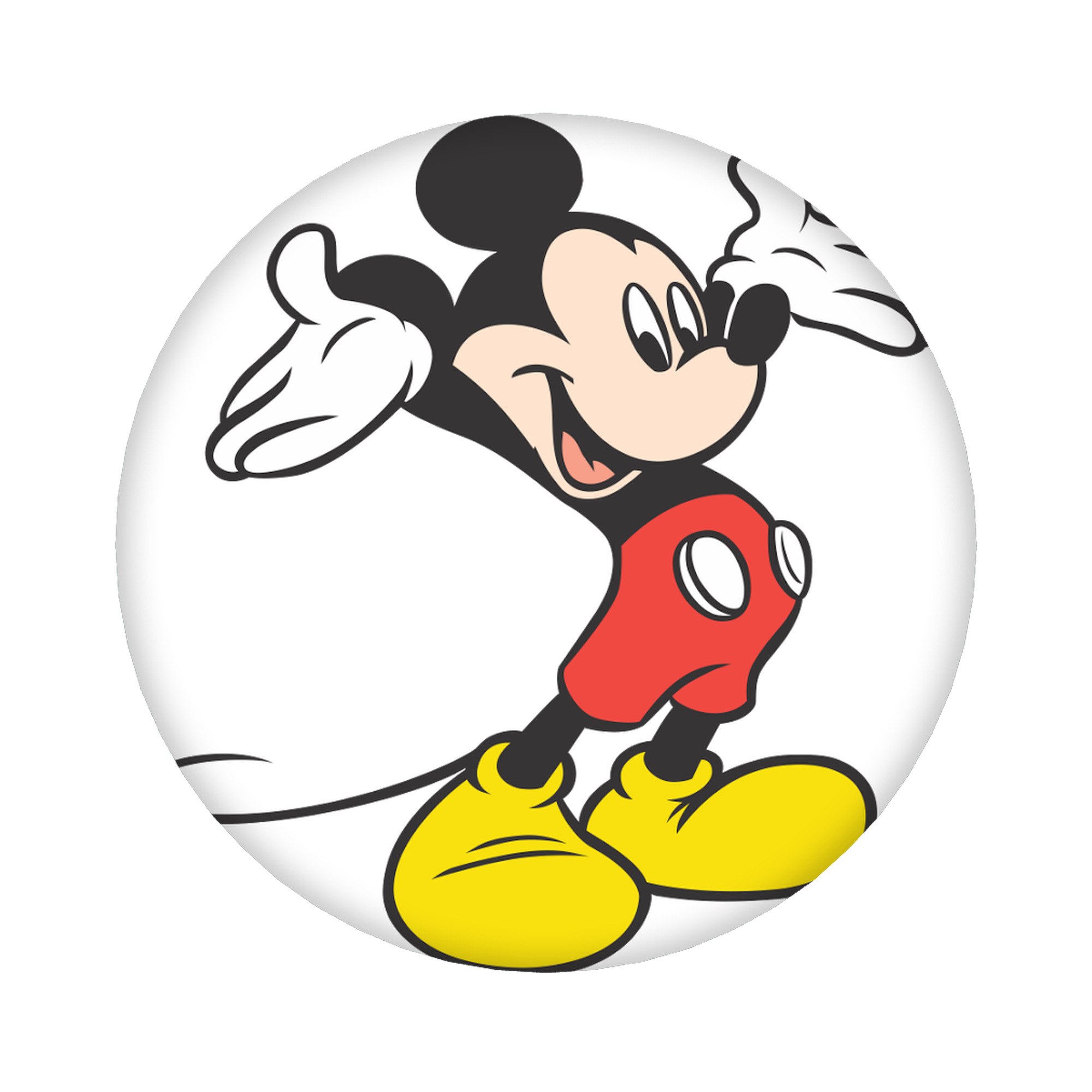 （画像用） ミッキーマウス Mickey Mouse 6cm 缶バッジ 複数セット