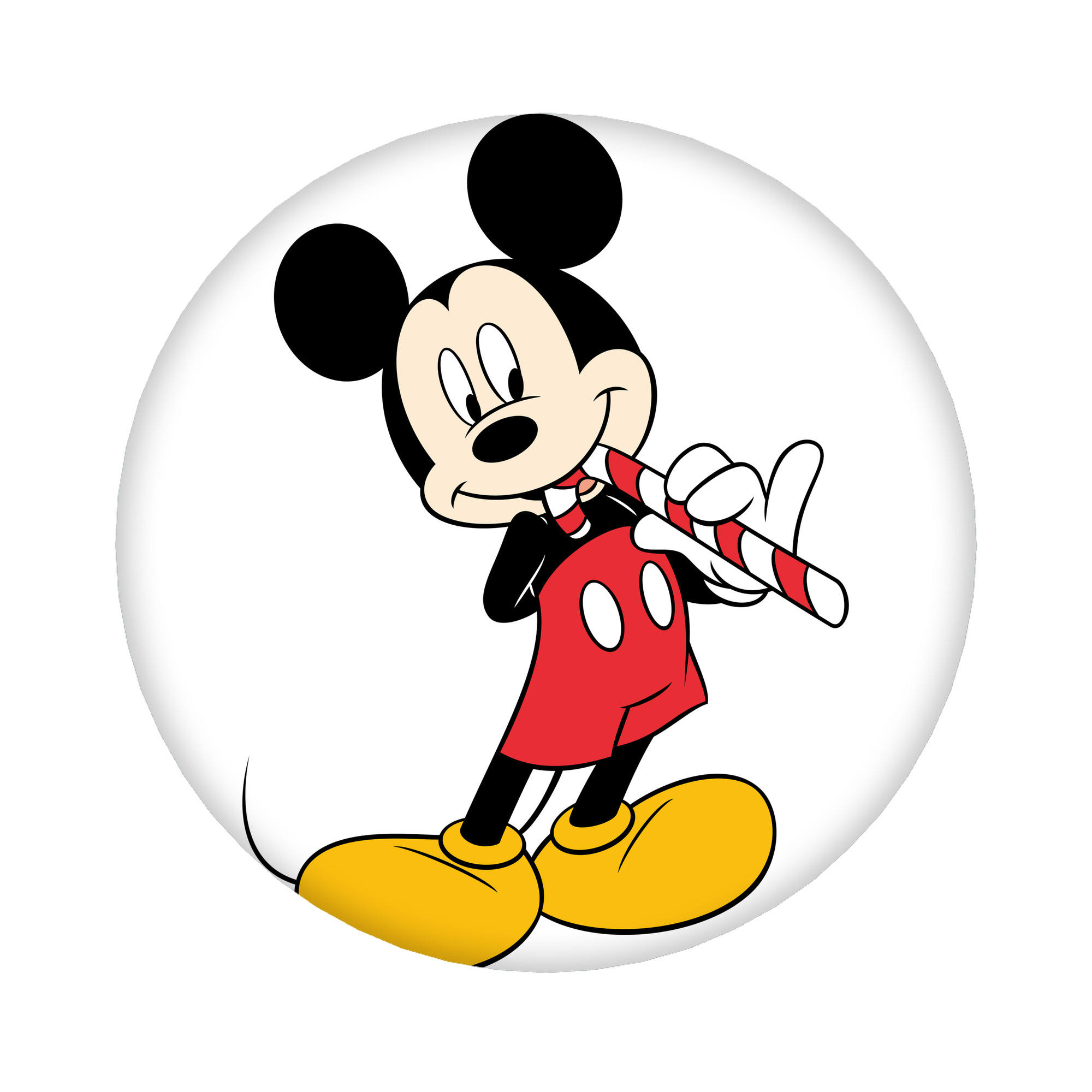 （画像用） ミッキーマウス Mickey Mouse 6cm 缶バッジ 複数セット