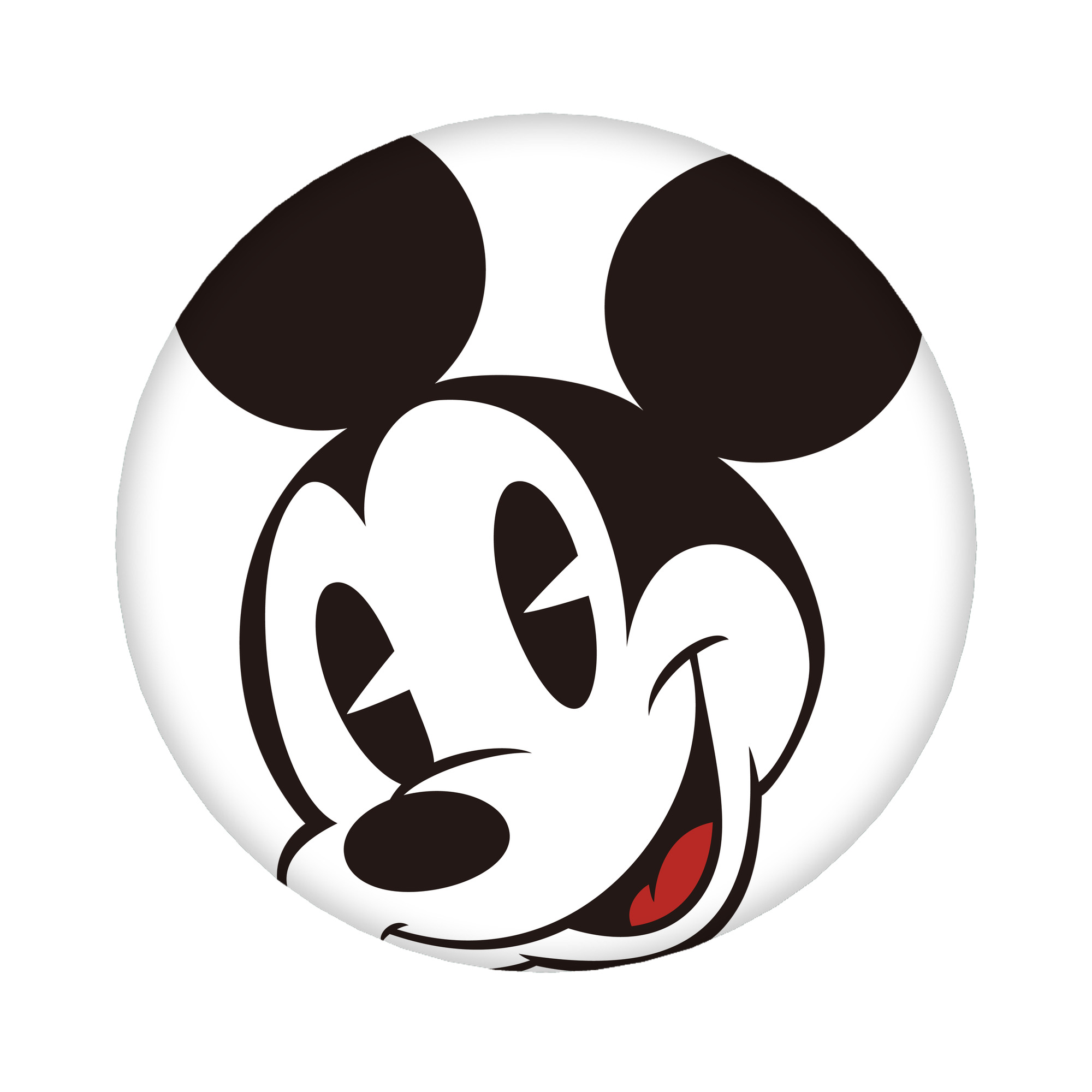 （画像用） ミッキーマウス Mickey Mouse 6cm 缶バッジ 複数セット