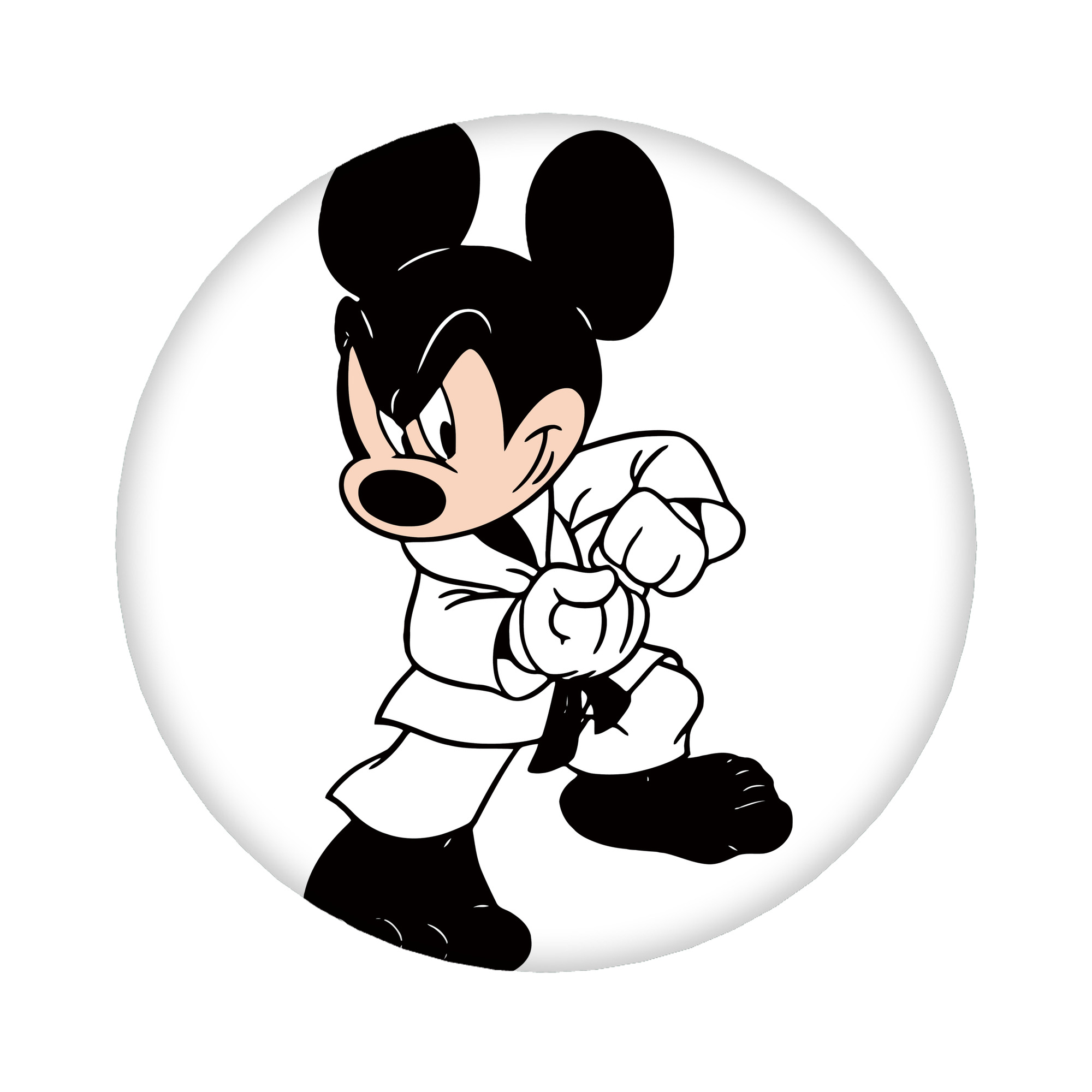 （画像用） ミッキーマウス Mickey Mouse 6cm 缶バッジ 複数セット