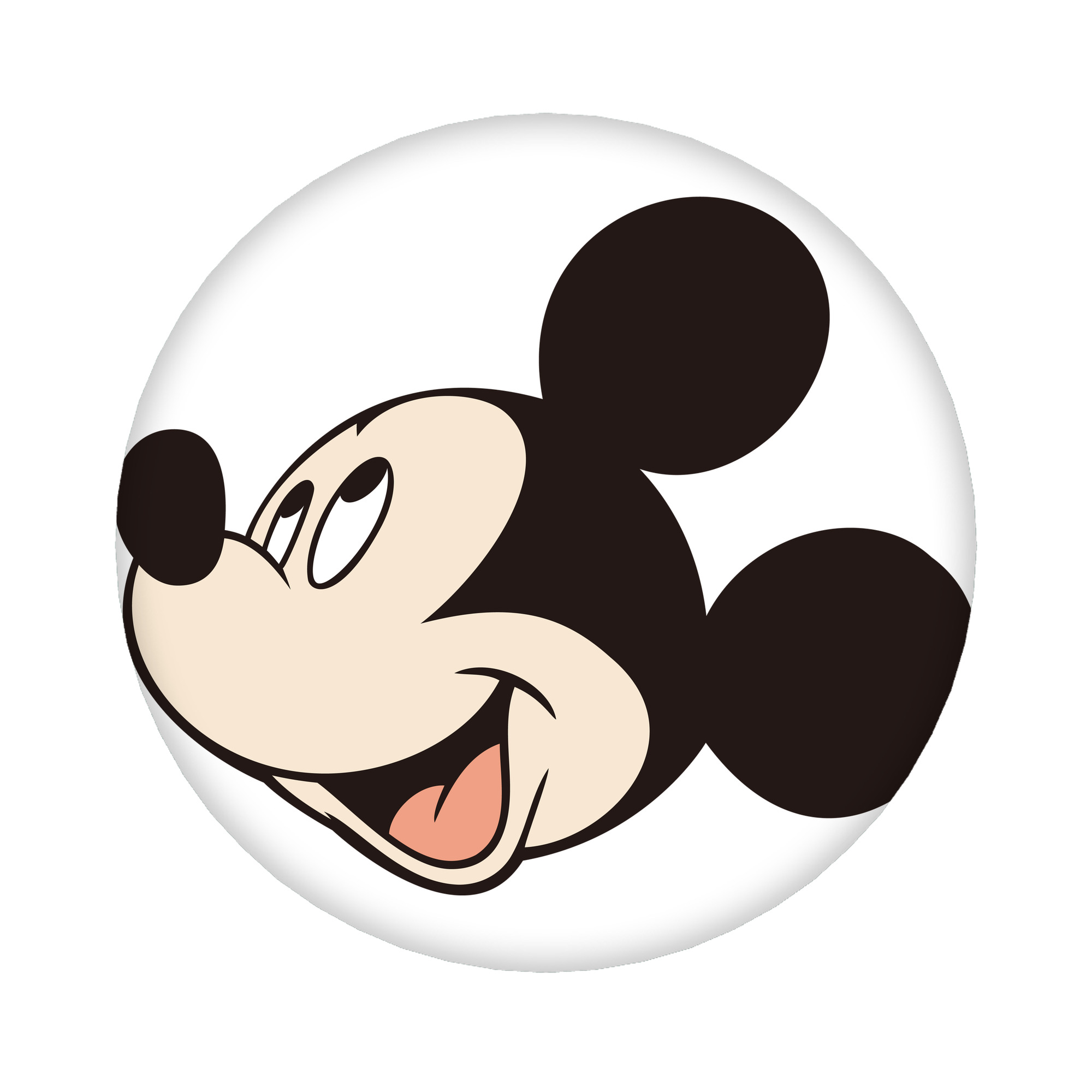 （画像用） ミッキーマウス Mickey Mouse 6cm 缶バッジ 複数セット