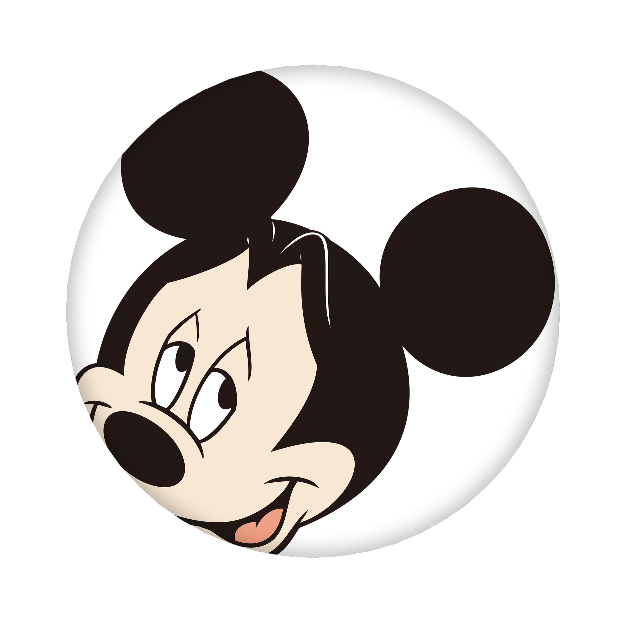 （画像用） ミッキーマウス Mickey Mouse 6cm 缶バッジ 複数セット