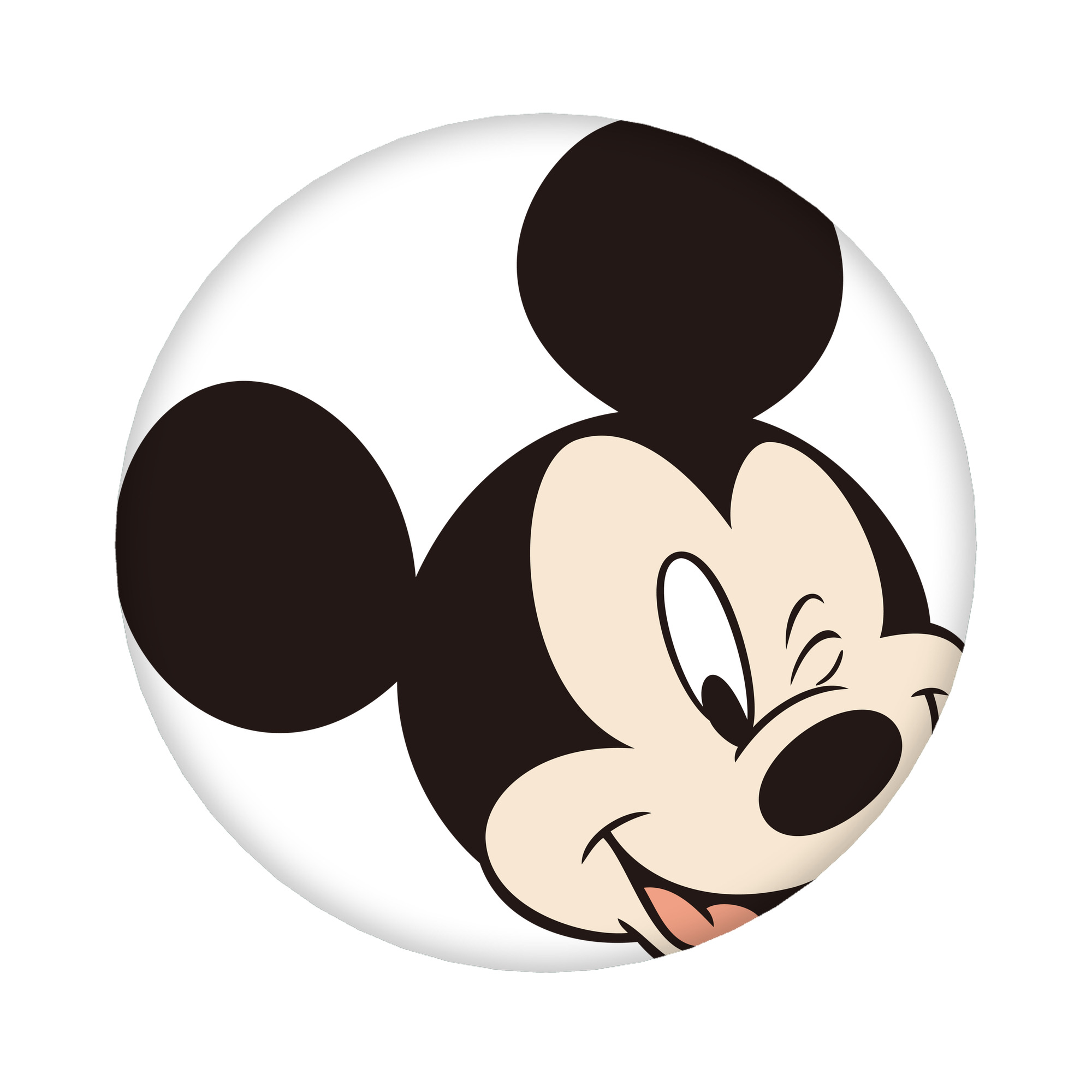 （画像用） ミッキーマウス Mickey Mouse 6cm 缶バッジ 複数セット