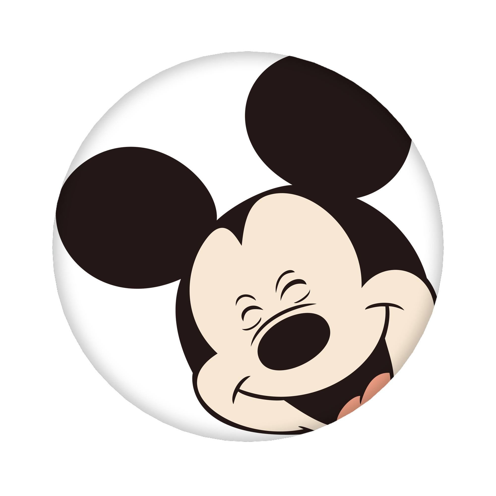 （画像用） ミッキーマウス Mickey Mouse 6cm 缶バッジ 複数セット