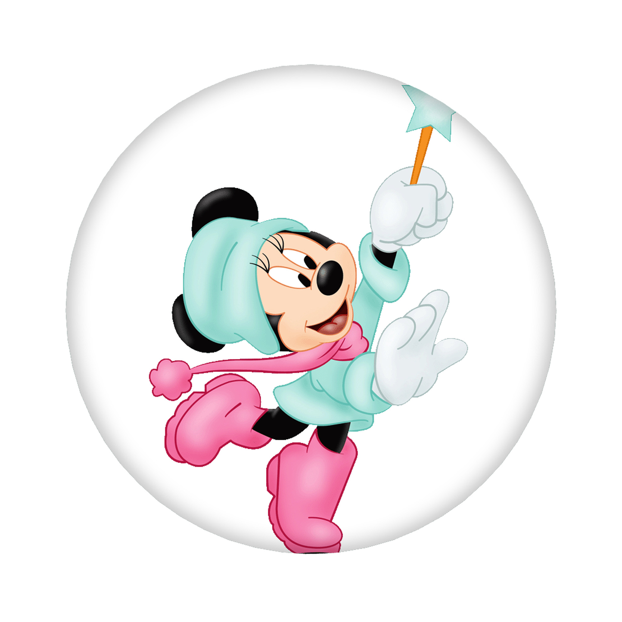 （画像用） ミッキーマウス Mickey Mouse 6cm 缶バッジ 複数セット