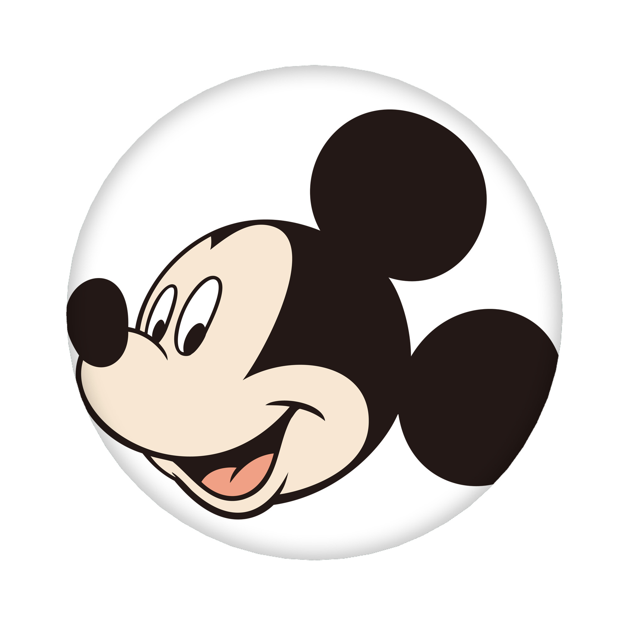 （画像用） ミッキーマウス Mickey Mouse 6cm 缶バッジ 複数セット