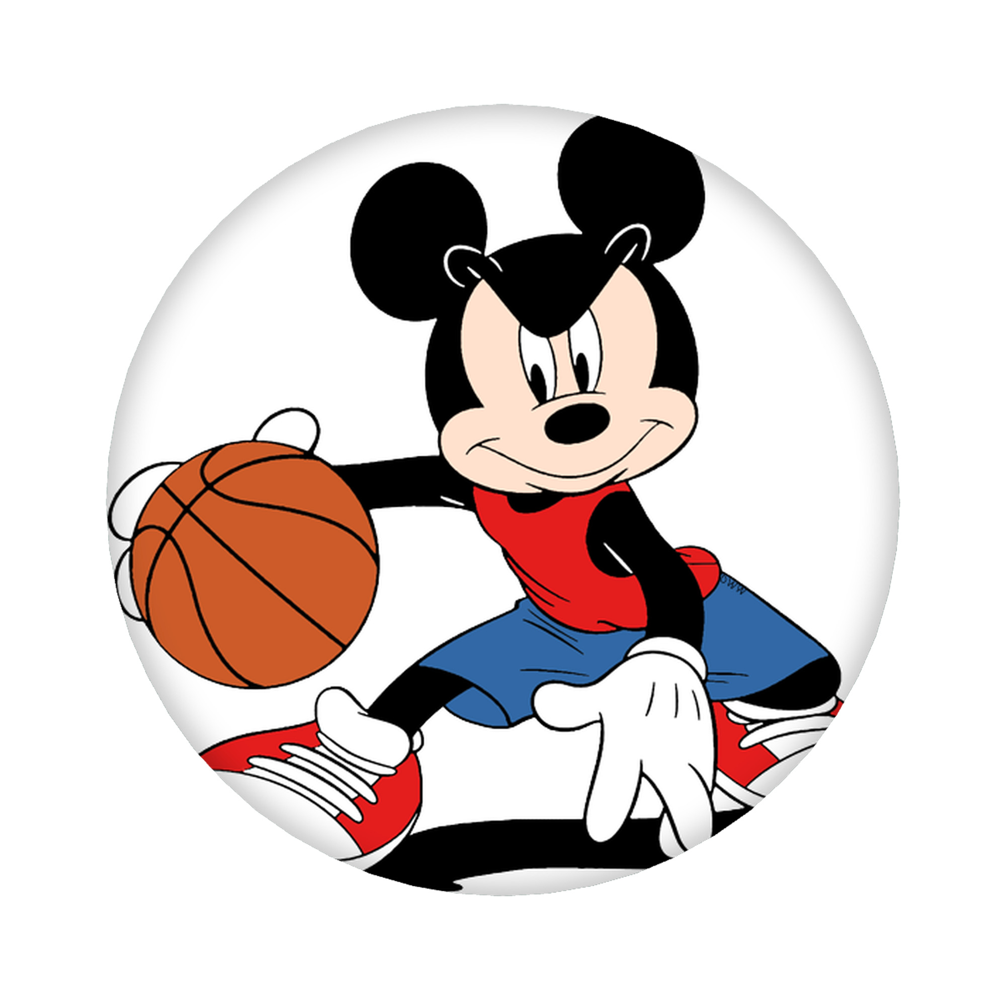 （画像用） ミッキーマウス Mickey Mouse 6cm 缶バッジ 複数セット