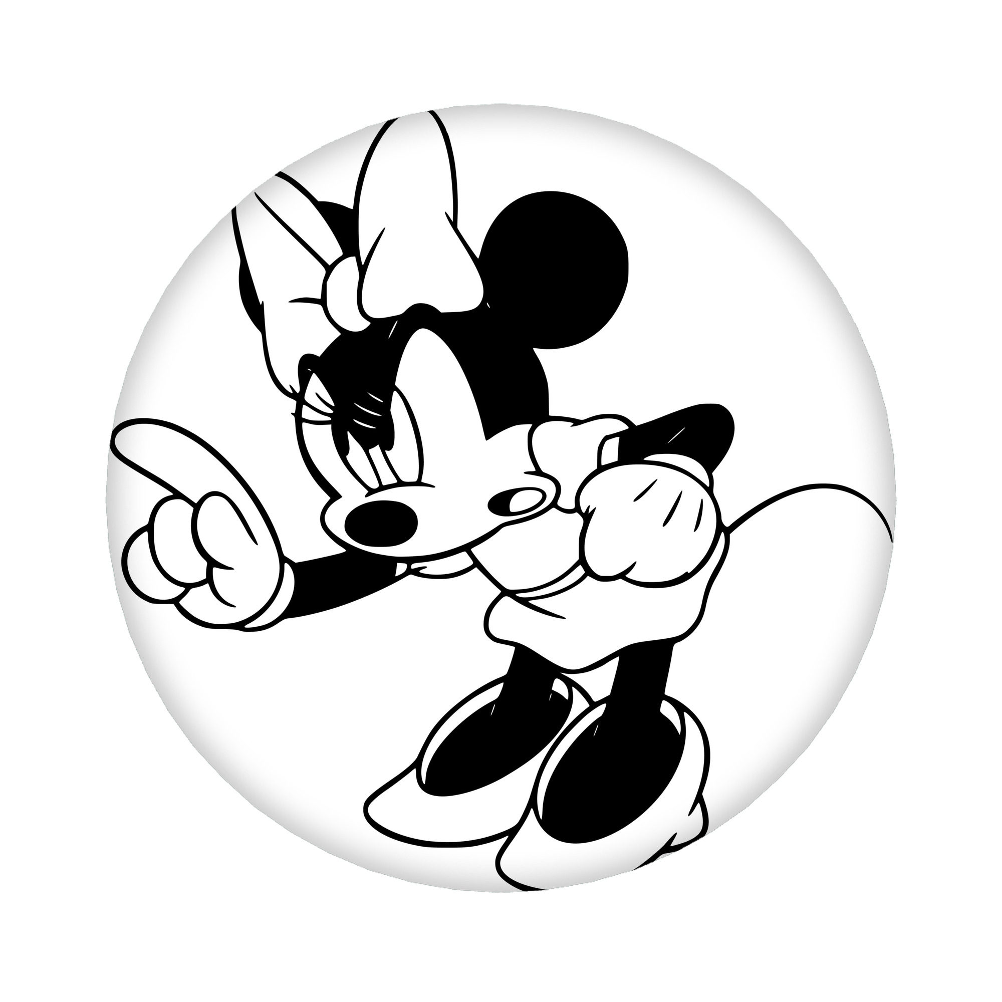 （画像用） ミッキーマウス Mickey Mouse 6cm 缶バッジ 複数セット