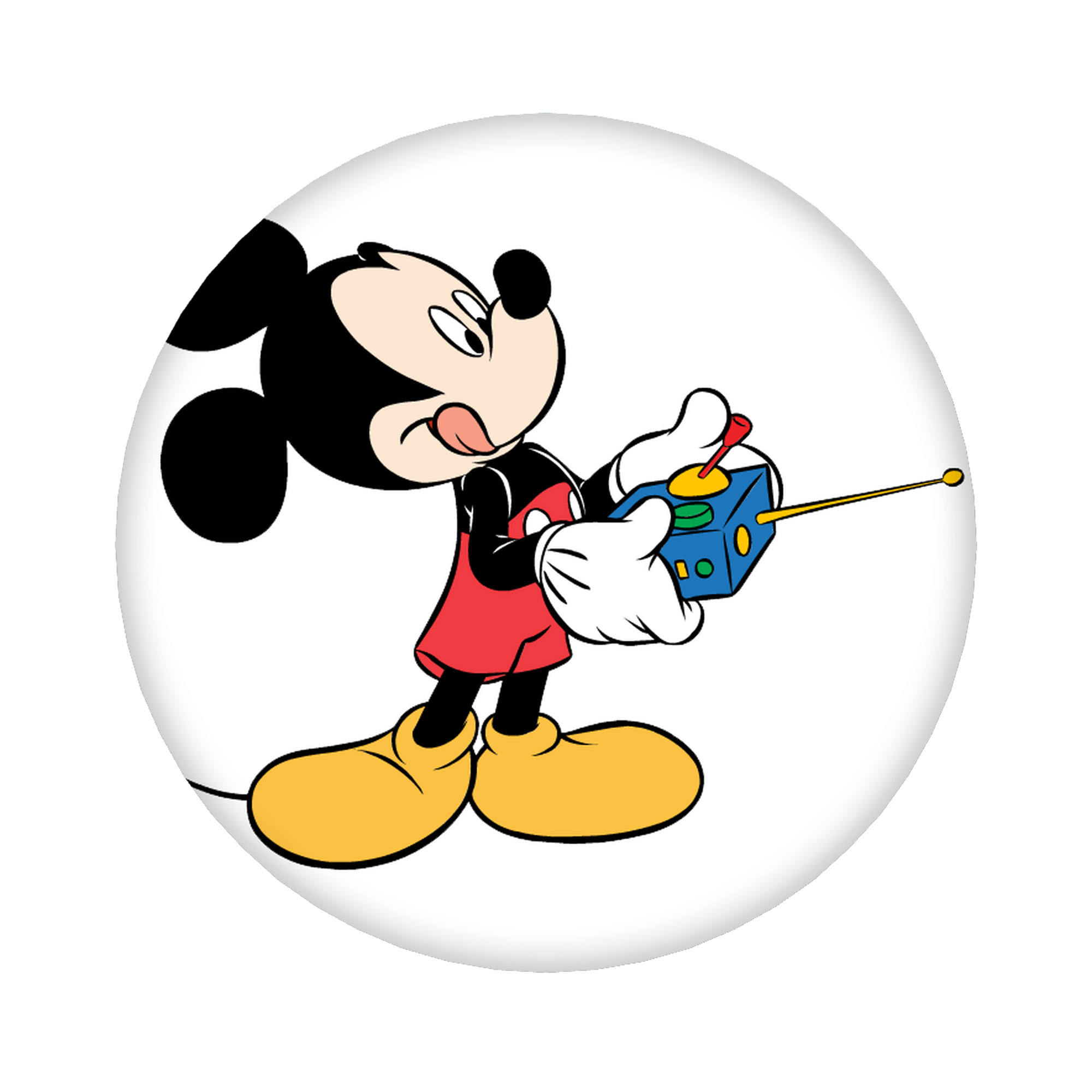 （画像用） ミッキーマウス Mickey Mouse 6cm 缶バッジ 複数セット