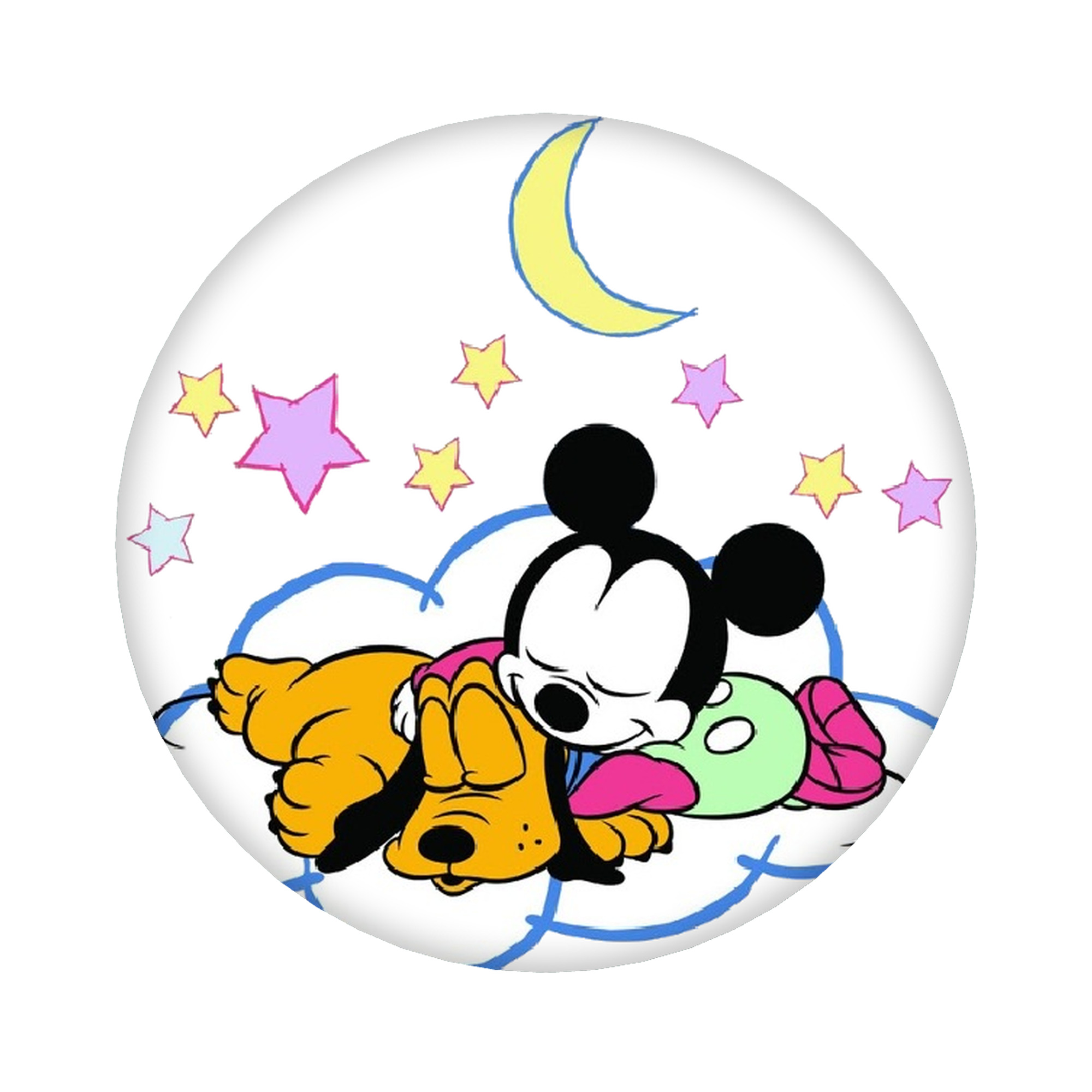 （画像用） ミッキーマウス Mickey Mouse 6cm 缶バッジ 複数セット