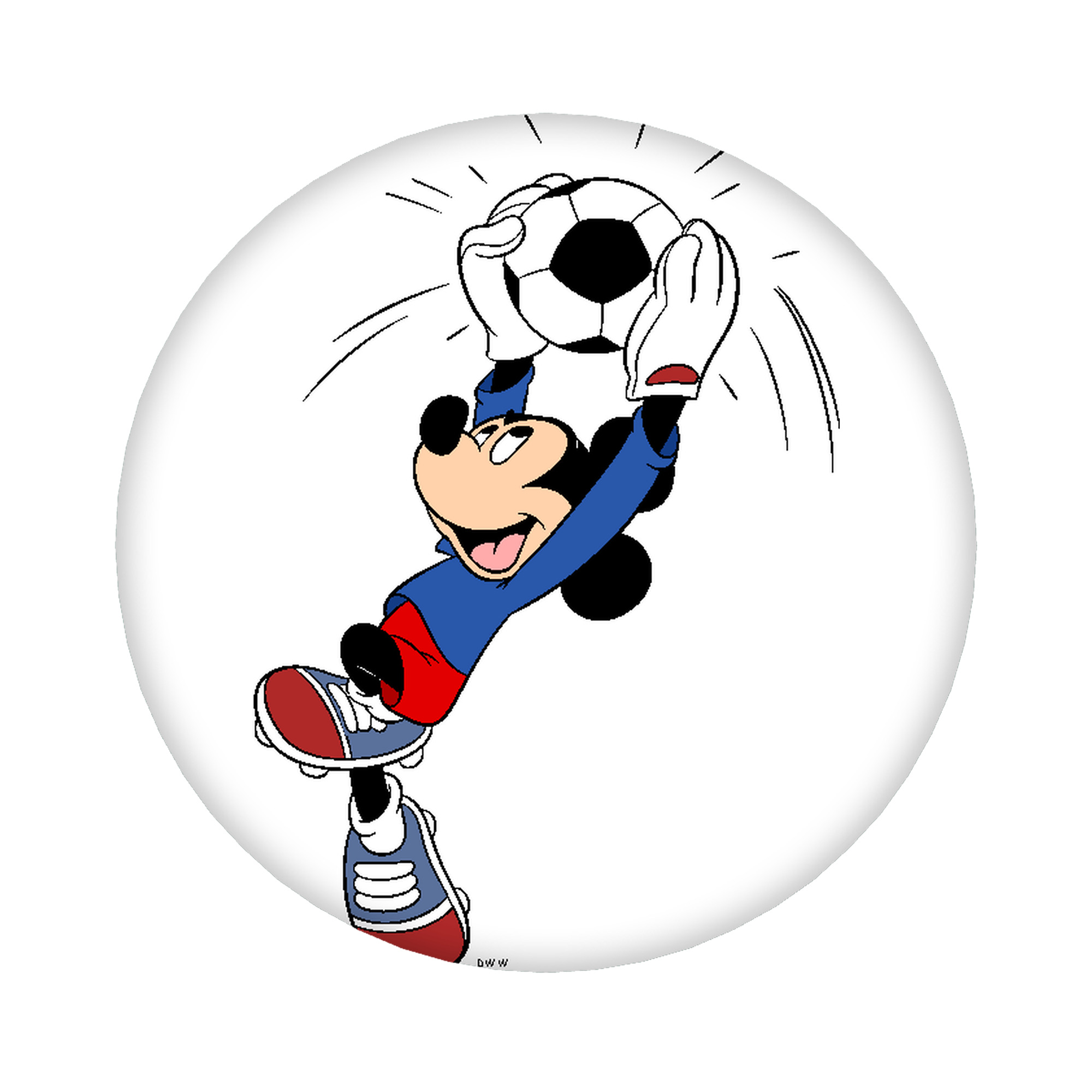 （画像用） ミッキーマウス Mickey Mouse 6cm 缶バッジ 複数セット