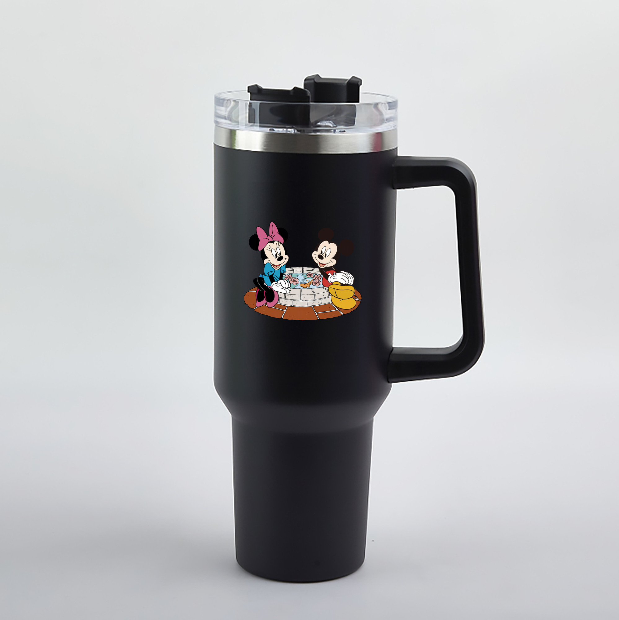 （画像用） ミッキーマウス Mickey Mouse 1200mL車用タンブラー（カラープリント）
