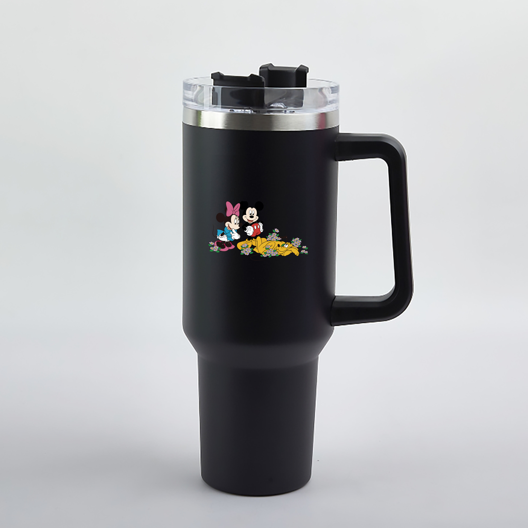 （画像用） ミッキーマウス Mickey Mouse 1200mL車用タンブラー（カラープリント）