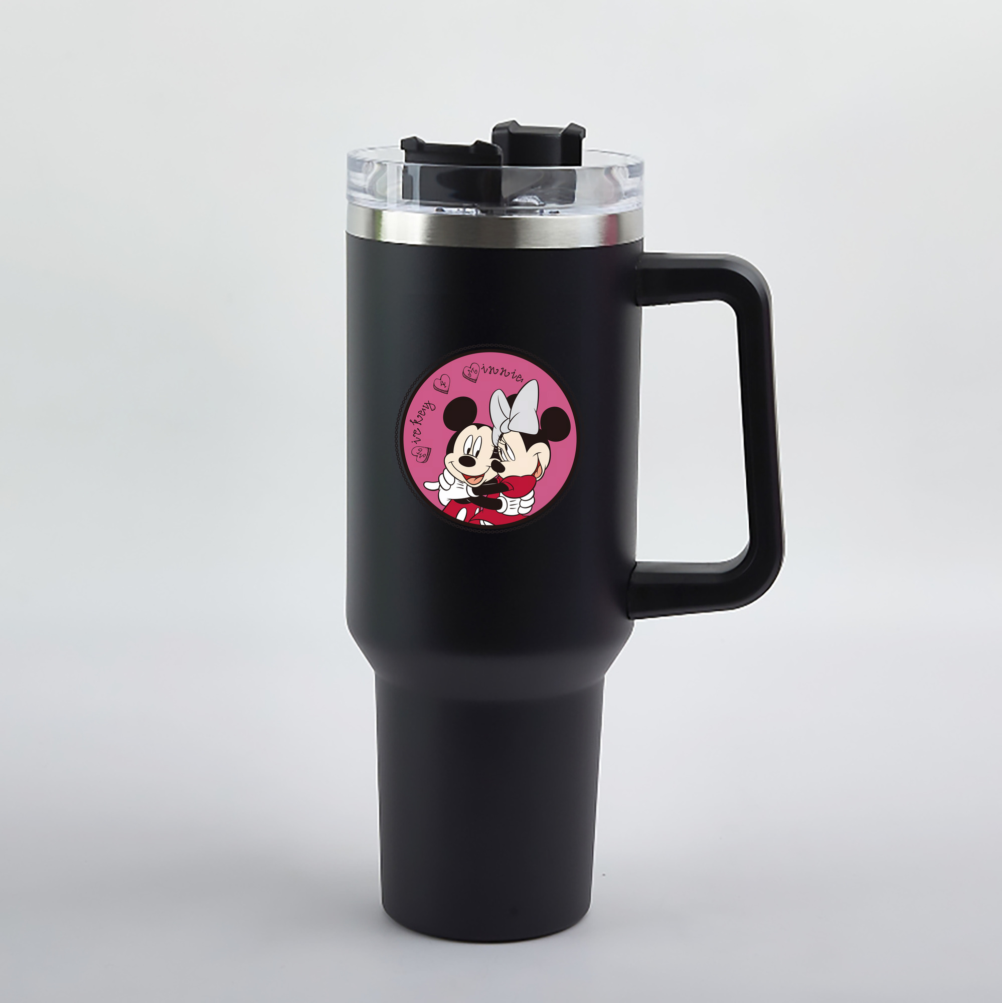 （画像用） ミッキーマウス Mickey Mouse 1200mL車用タンブラー（カラープリント）